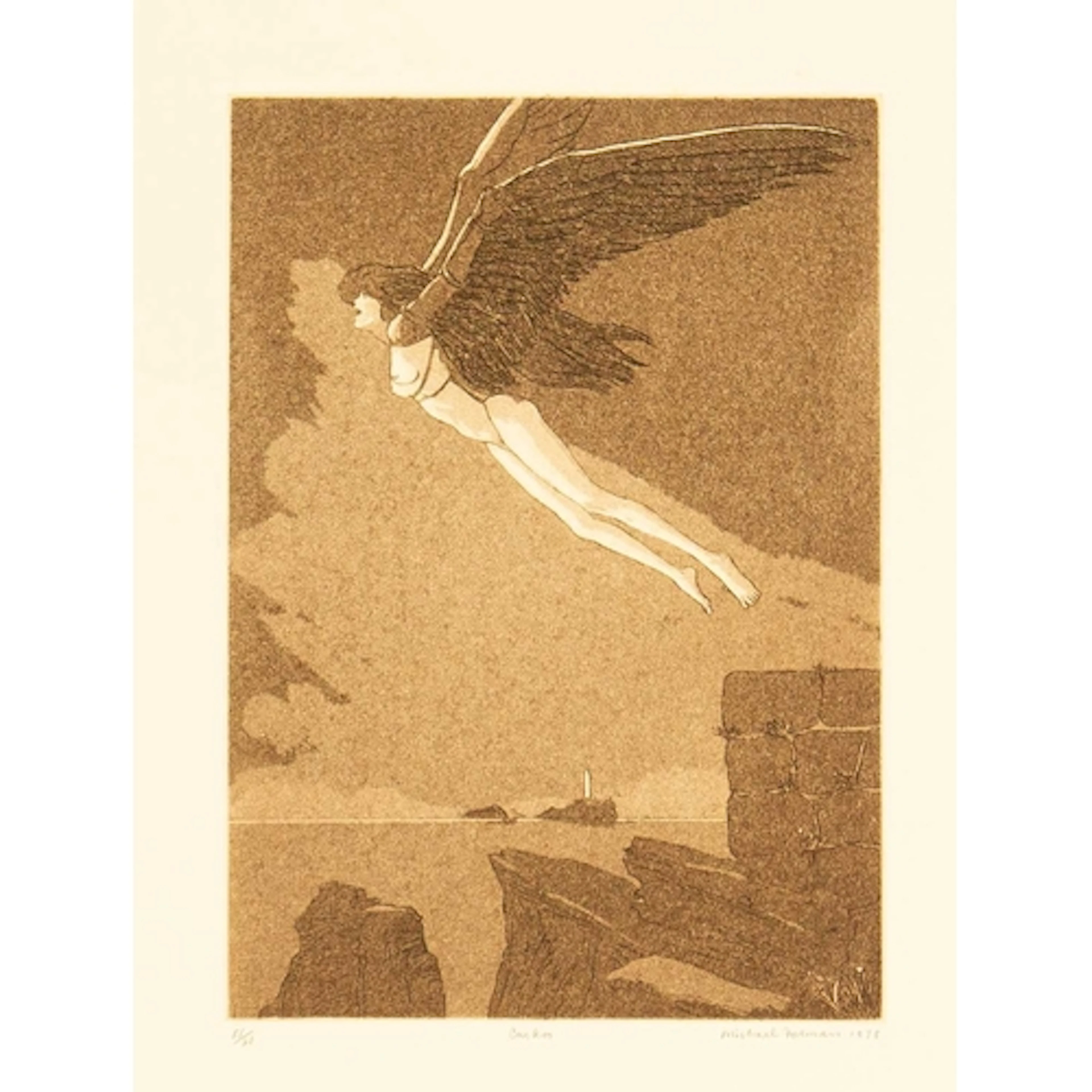 § Michael FOREMAN (1938) Cuckoo (1978) Etching, signed, insc...