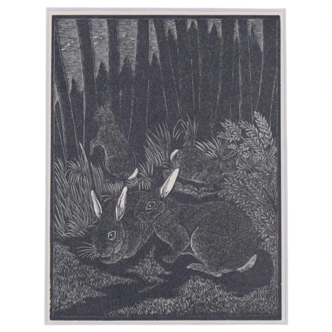 Eric Fitch Daglish (1894-1966), woodcut on paper, The Edge o...