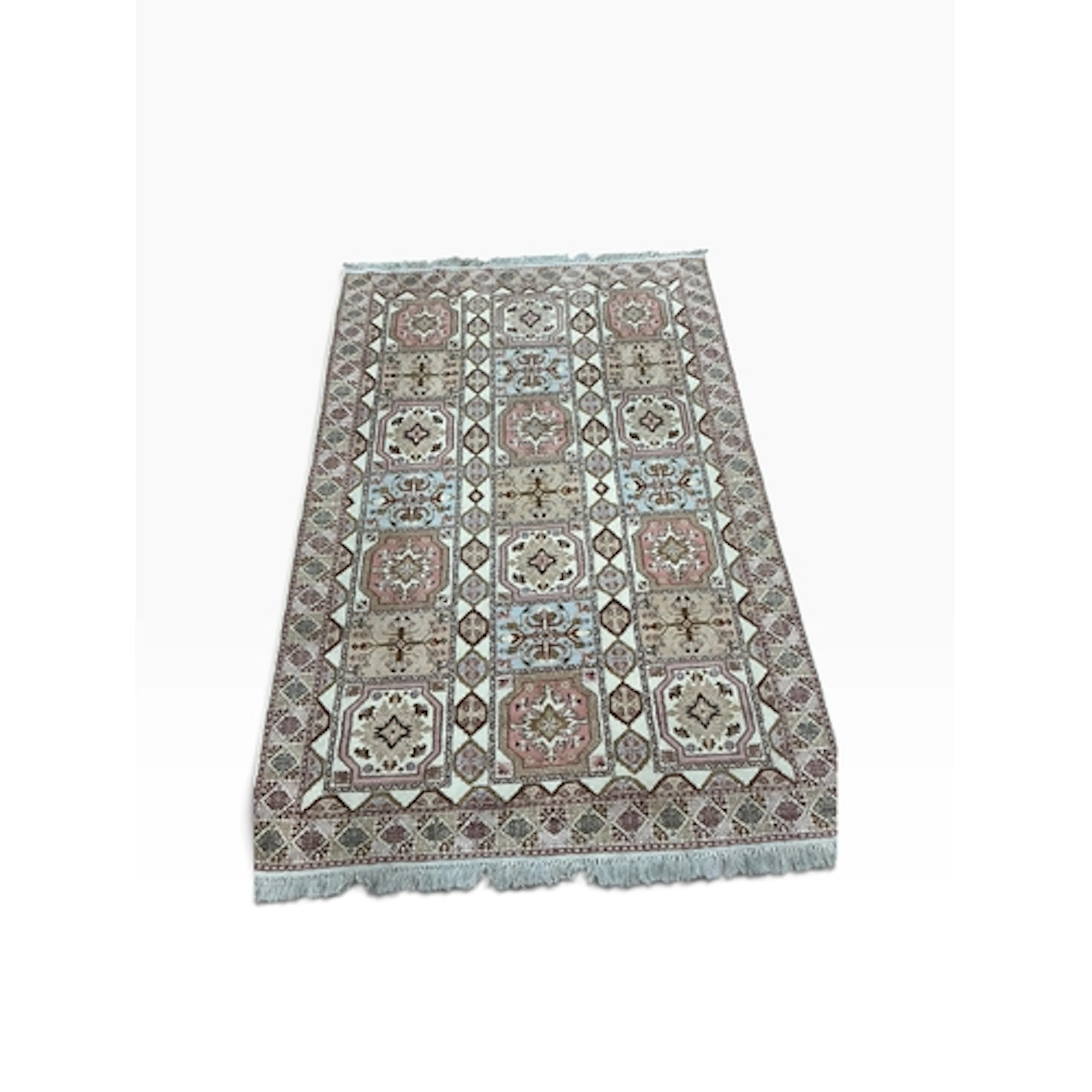A Persian style ivory ground carpet, 295 x 200cm