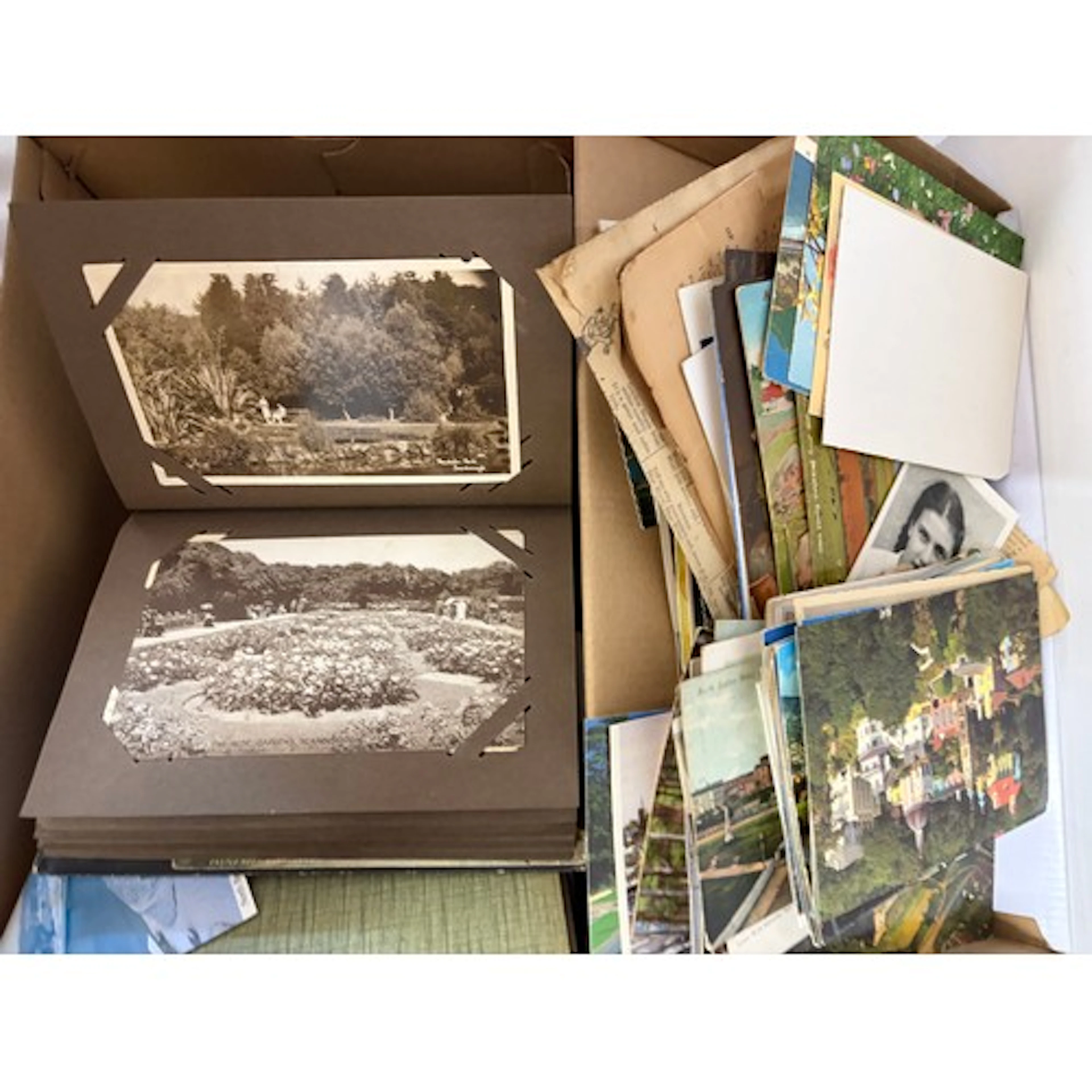 A collection of approx. 190 postcards many real photos relat...