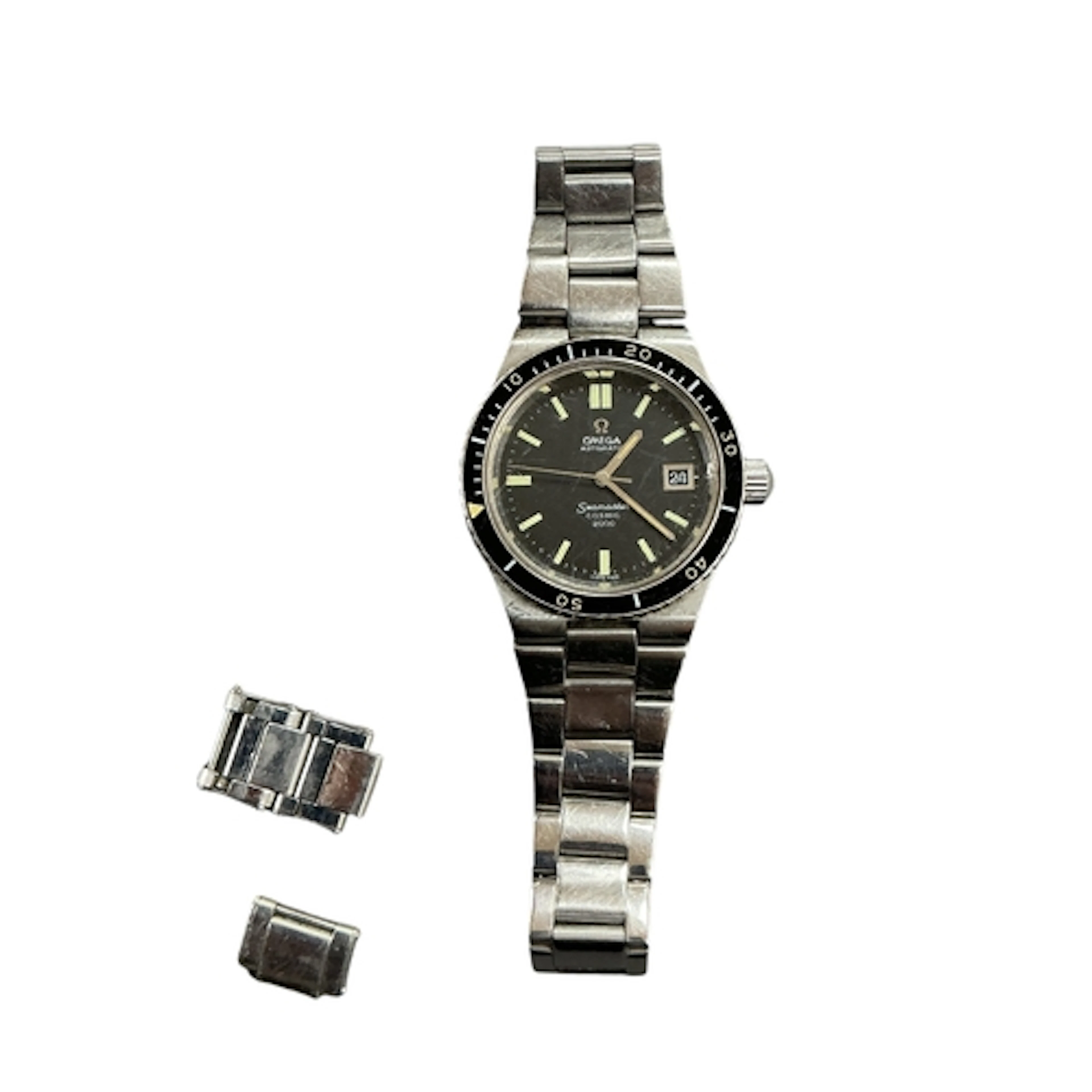 A gentleman's stainless steel Omega Seamaster Cosmic 2000 wr...