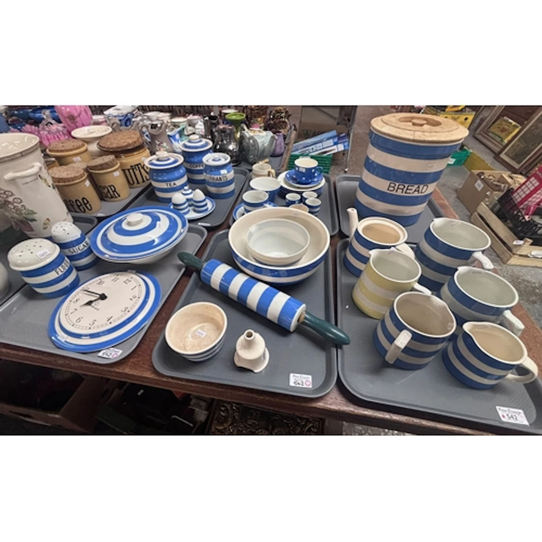Six trays of T.G. Green, Cornish Kitchenware and other wares...