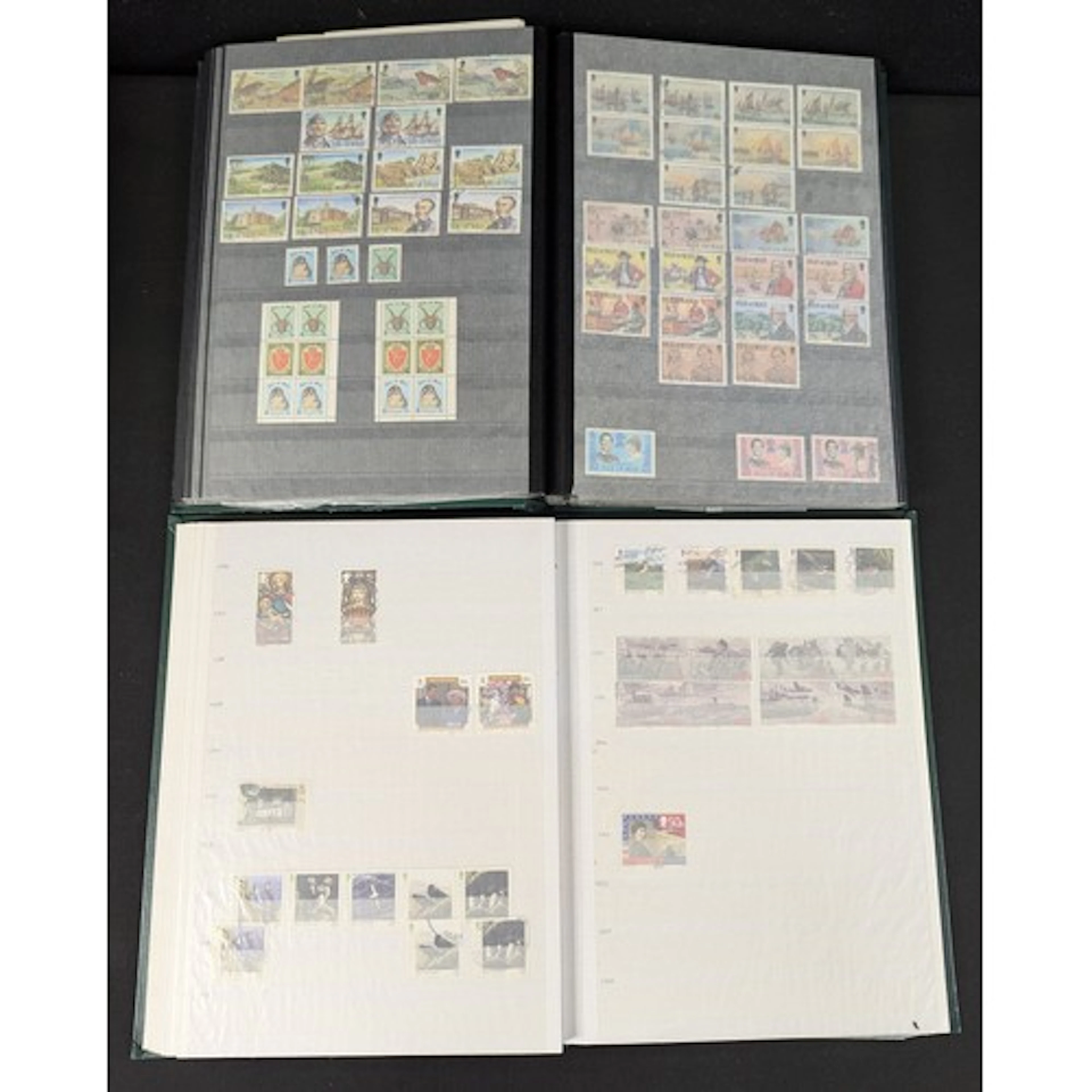Stamps : Isle of Man collection in 2 stockbooks , 1973 - 201...