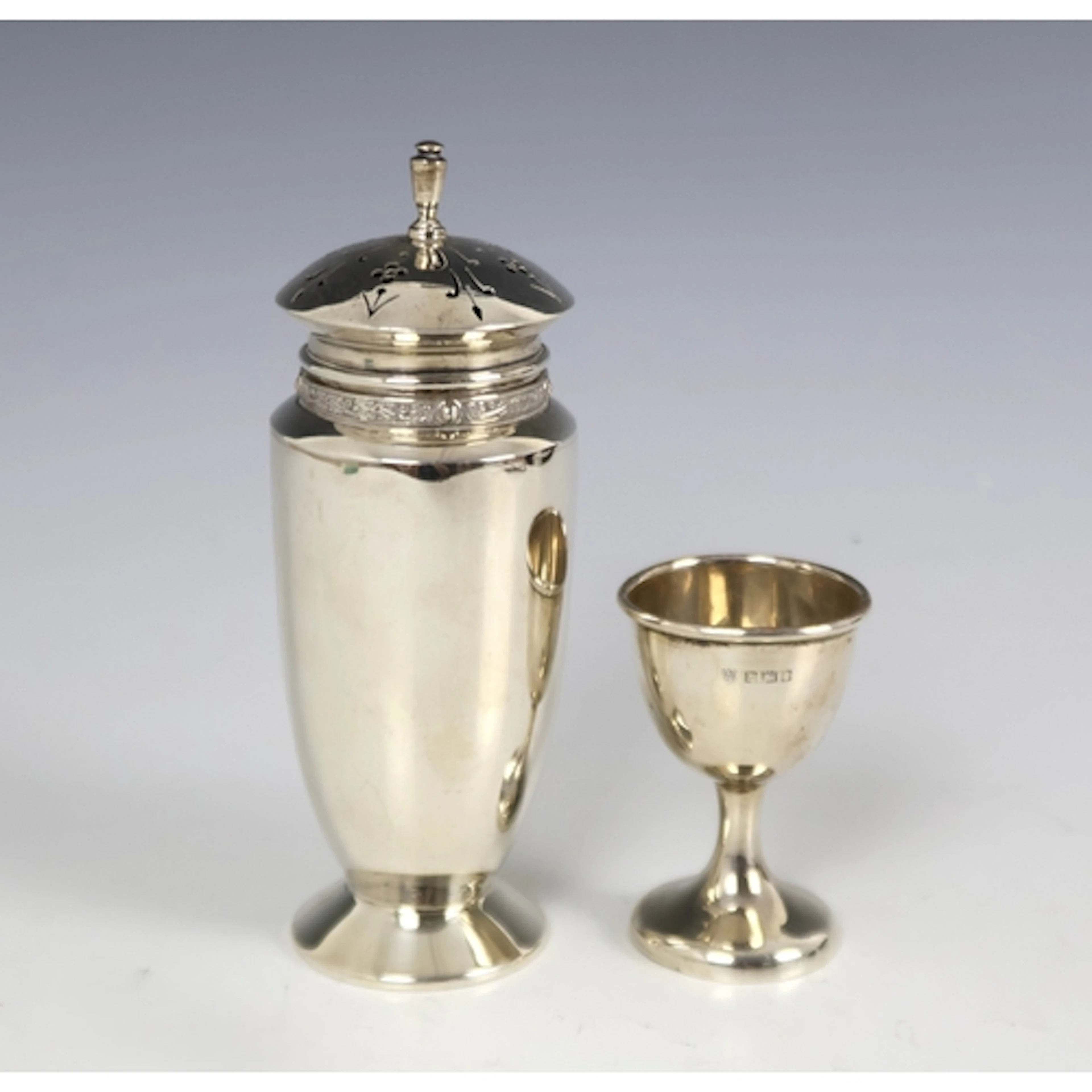 An Art Deco silver sugar sifter, Charles S Green and Co Ltd ...