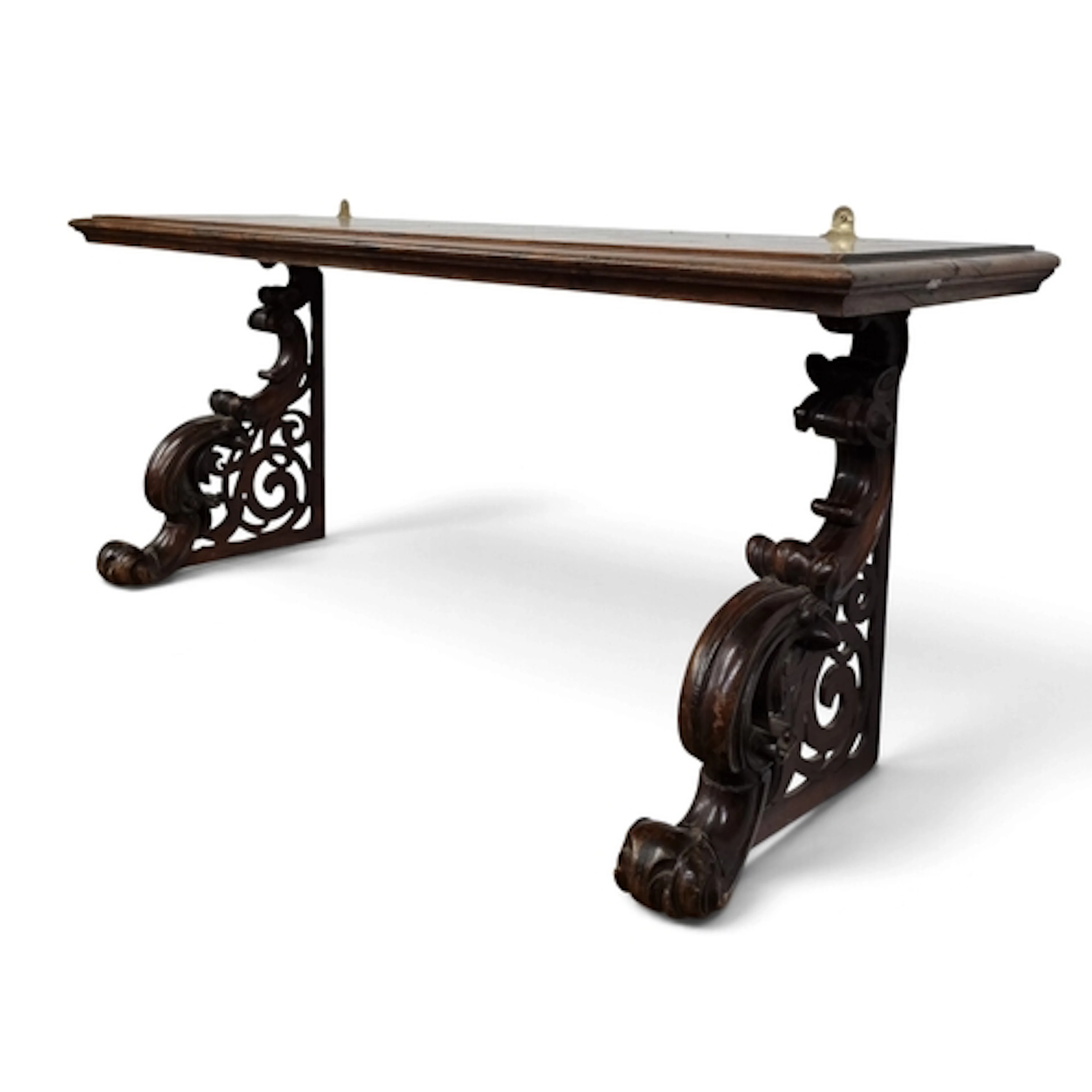 A 19th Century Rosewood Wall Bracket of large proportions. W...