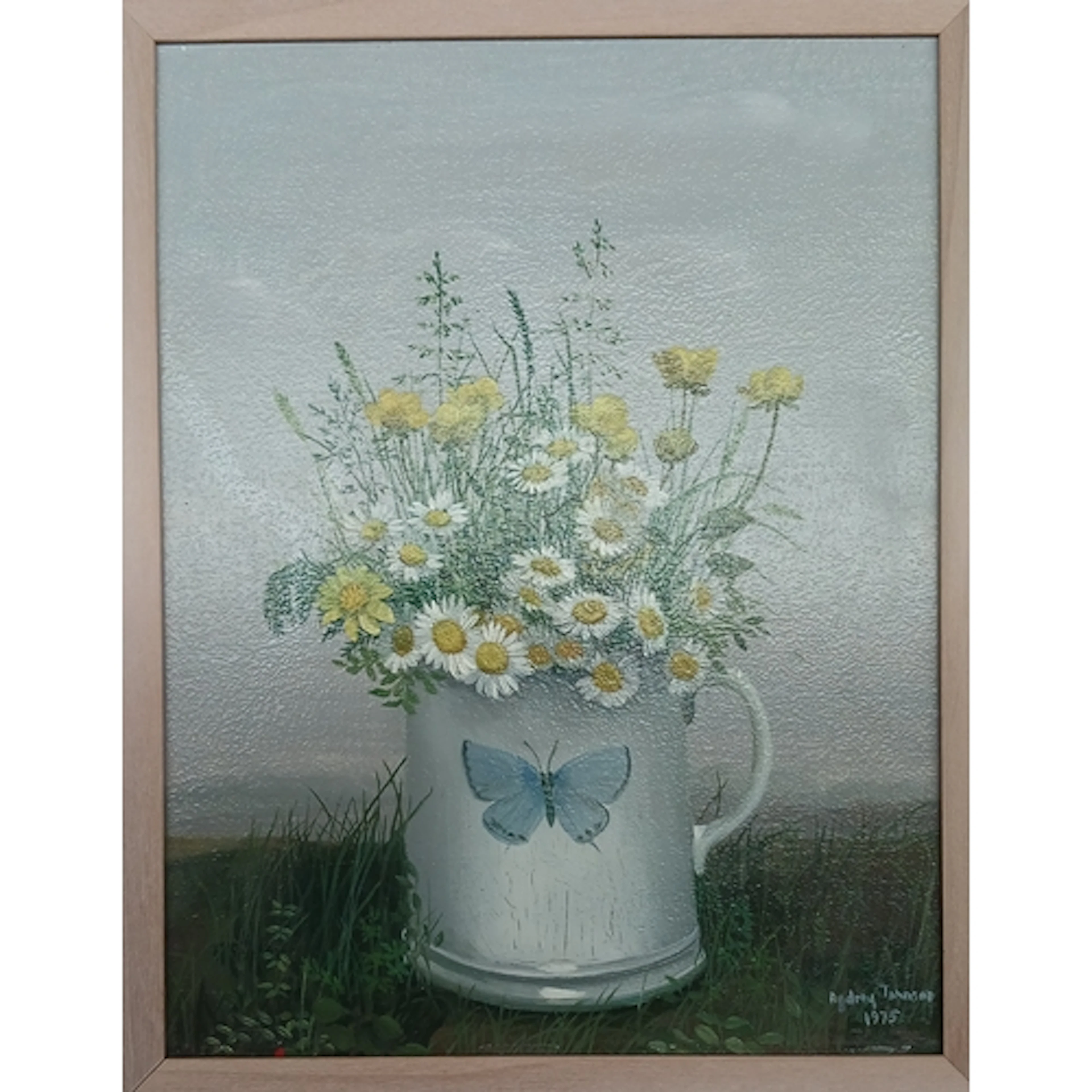Audrey Johnson (1918-2010), still life, oil on board, 24.5cm...