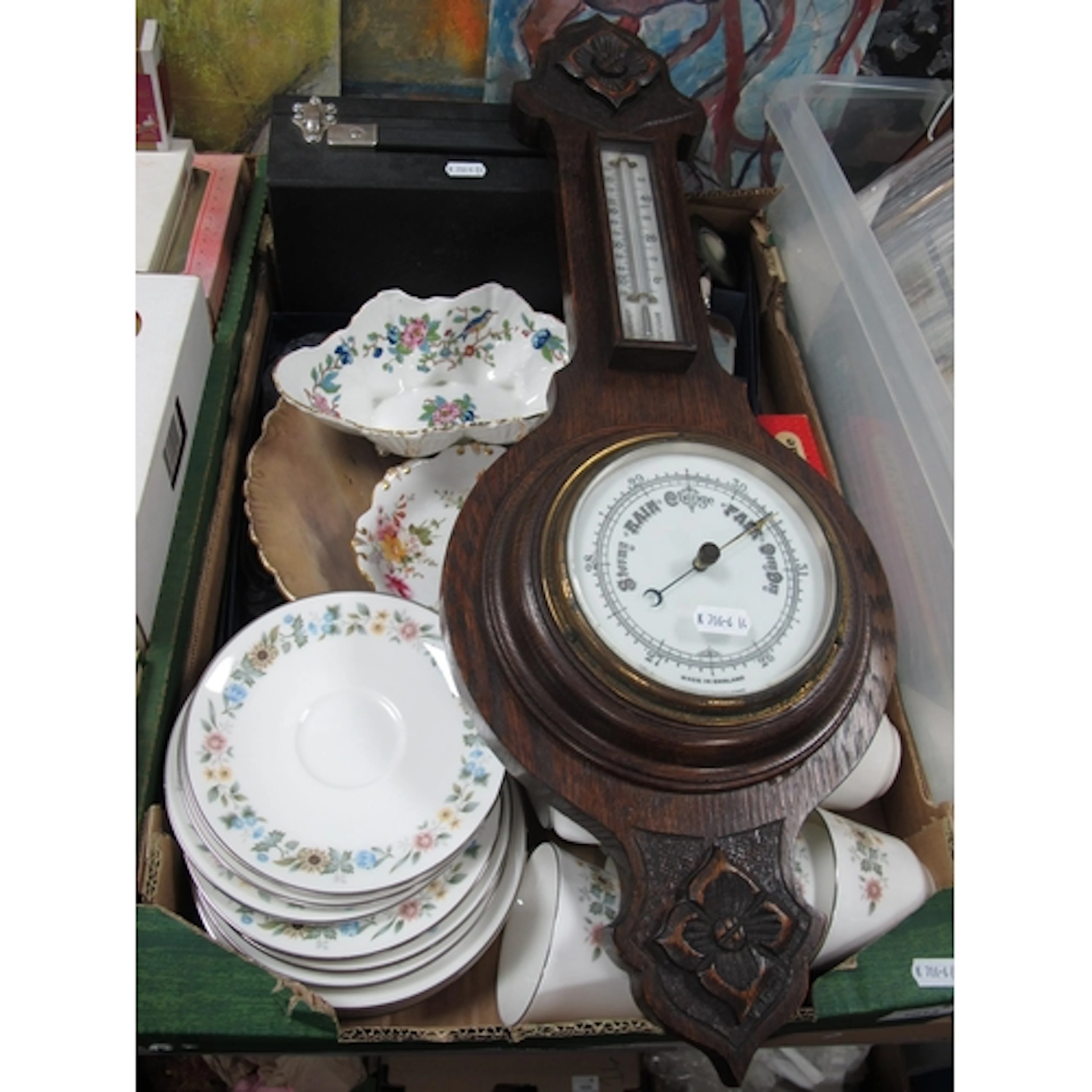 Collectables, including Royal Doulton "Pastorale" pattern pa...