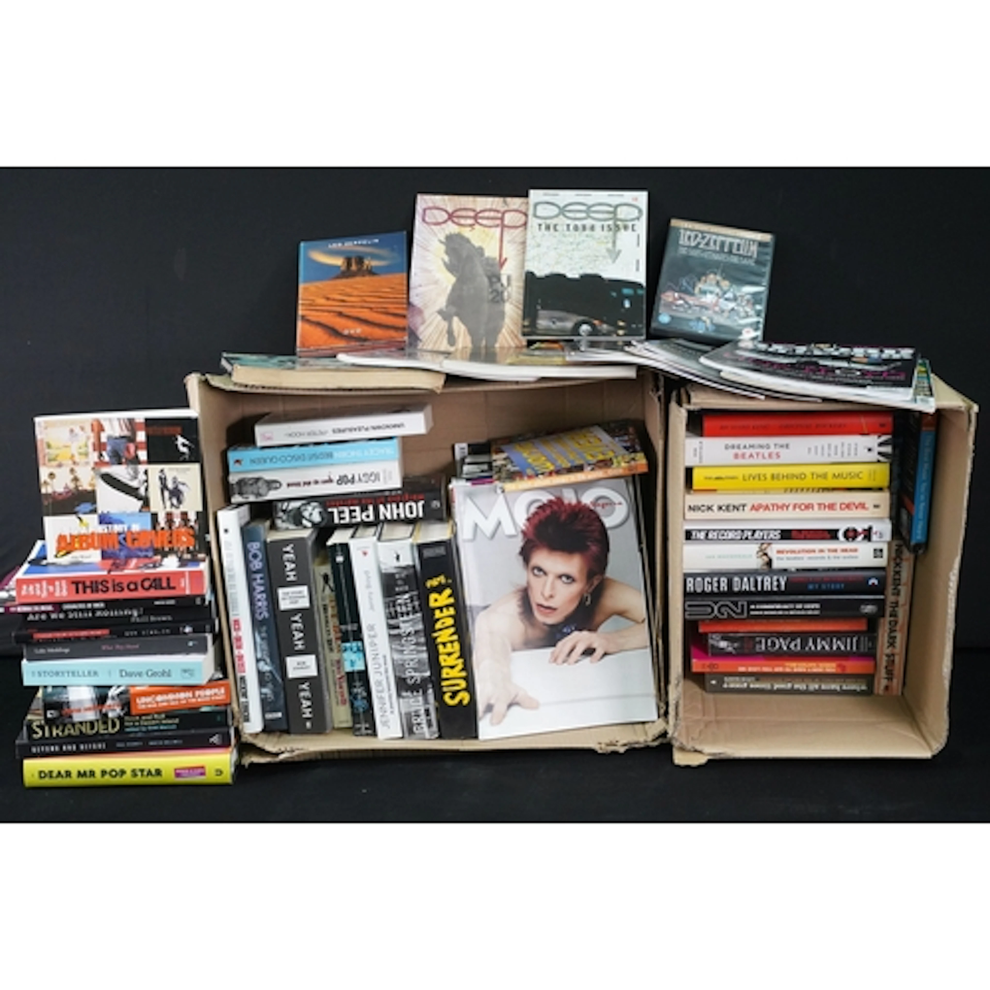 Memorabila - collection of books x 40, fanzines, magazines, ...