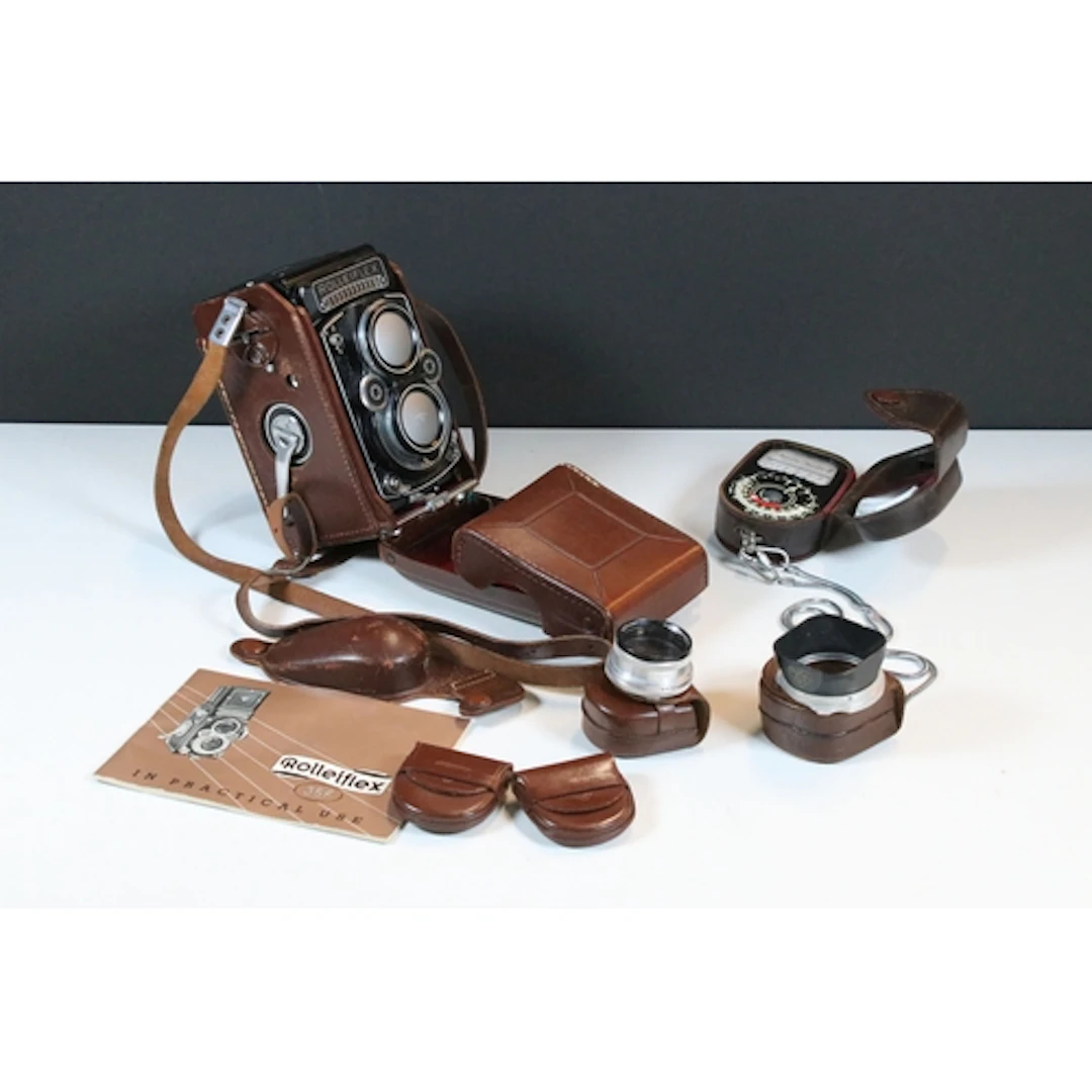 Rollei Rolleiflex 3.5F Franke & Heidecke TLR Medium Format C...