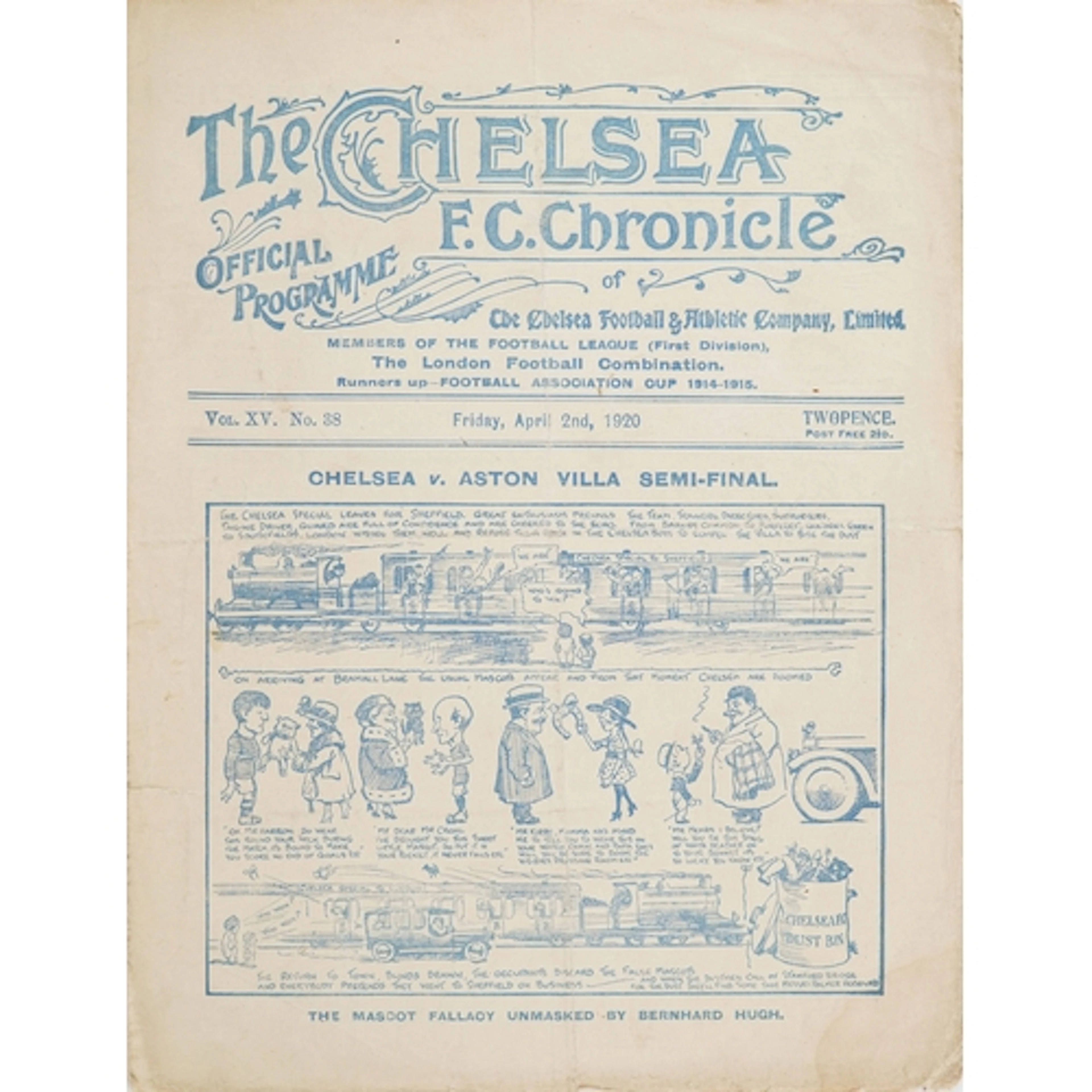 The Chelsea F.C. Chronicles official football programme - Ch...