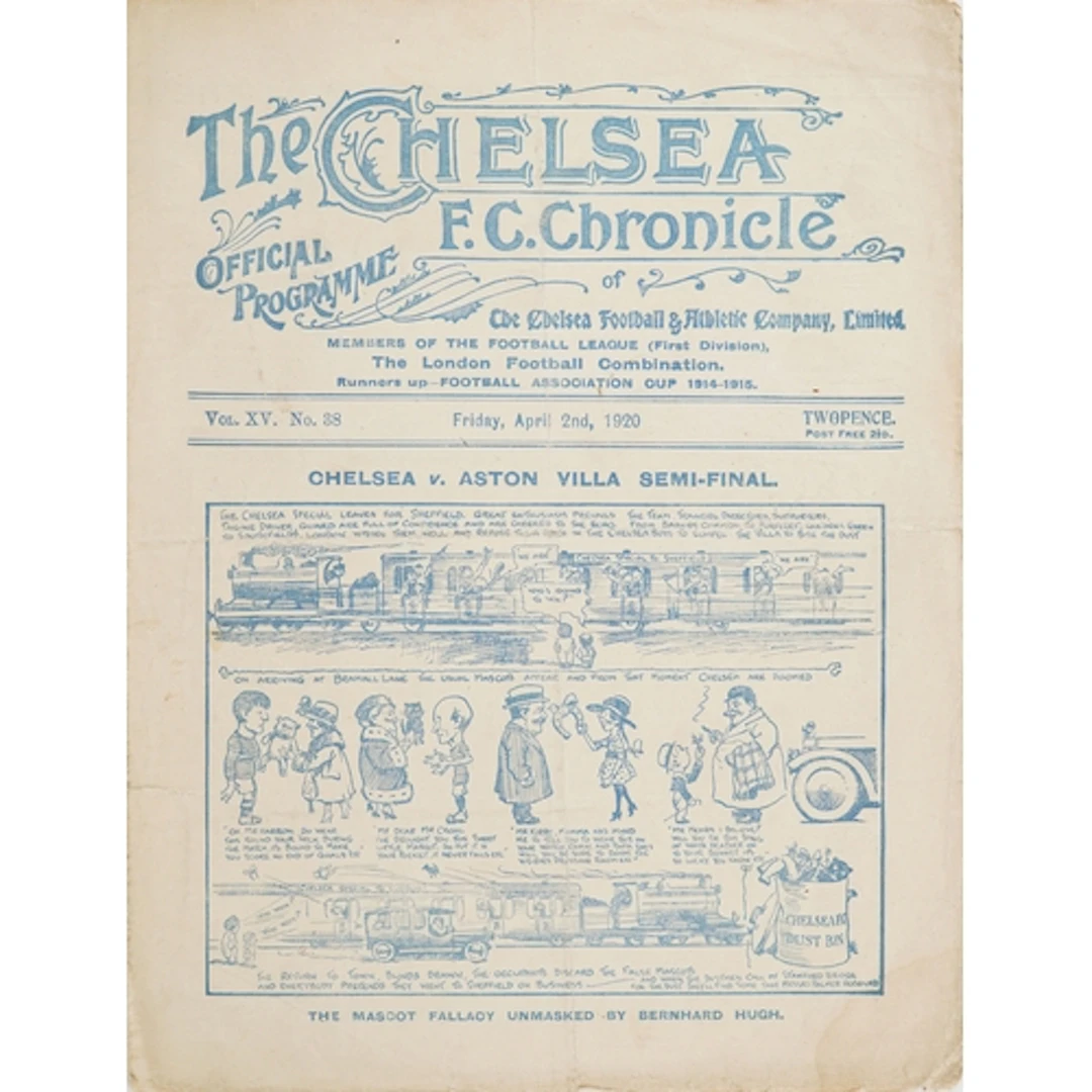 The Chelsea F.C. Chronicles official football programme - Ch...