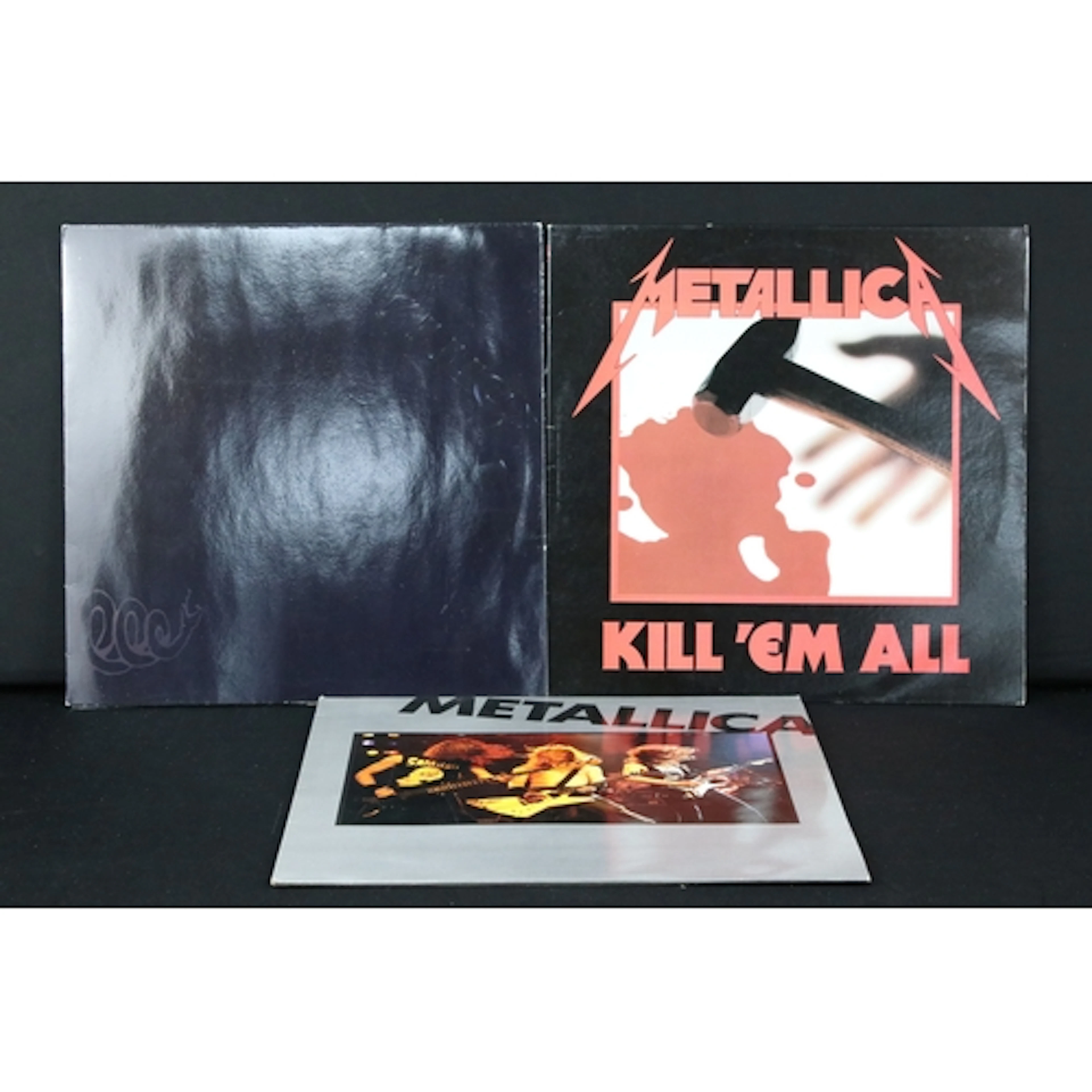 Vinyl - 3 Metallica LPs to include self titled (Black Album)...