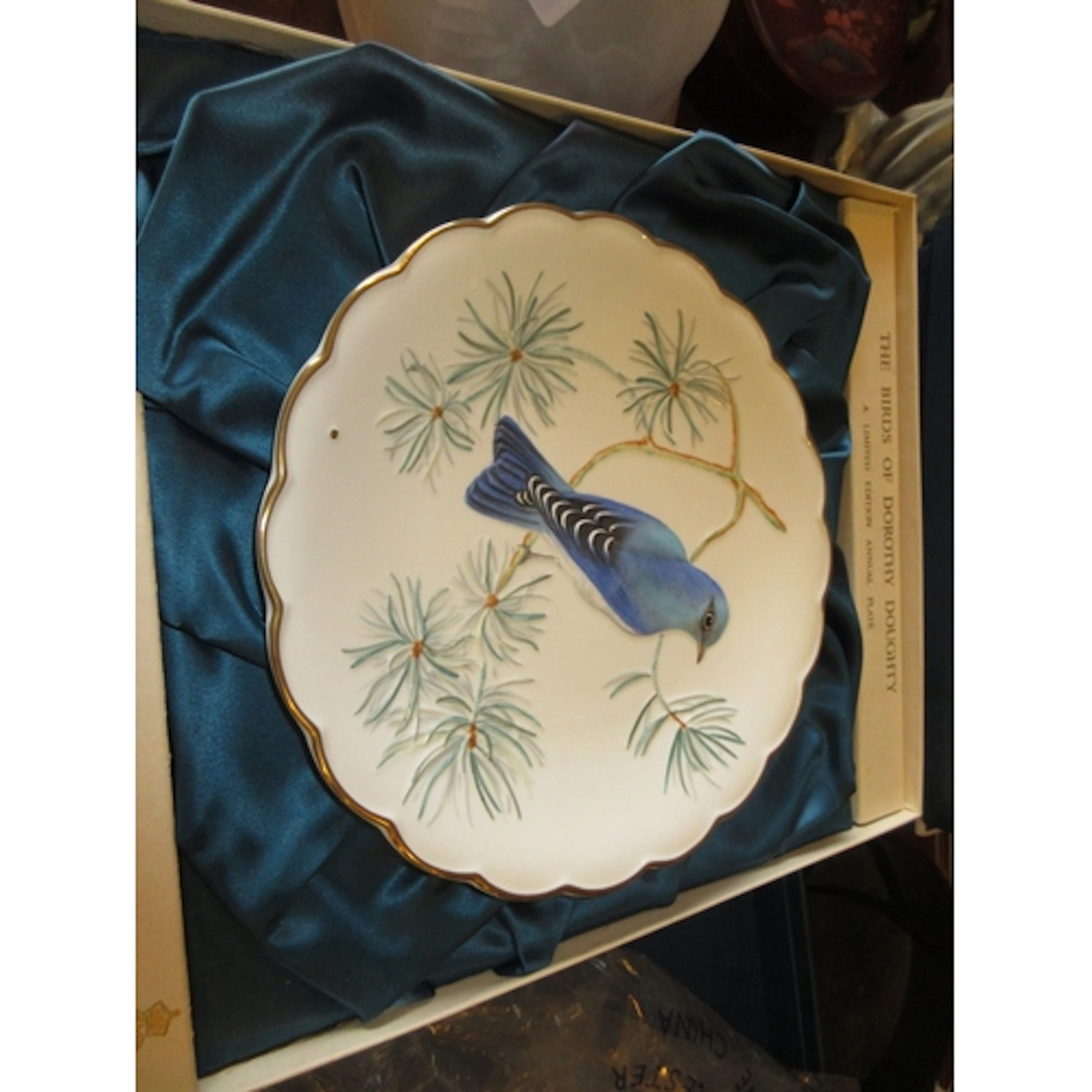 Twelve Royal Worcester The Birds of Dorothy Doughty Dessert ...