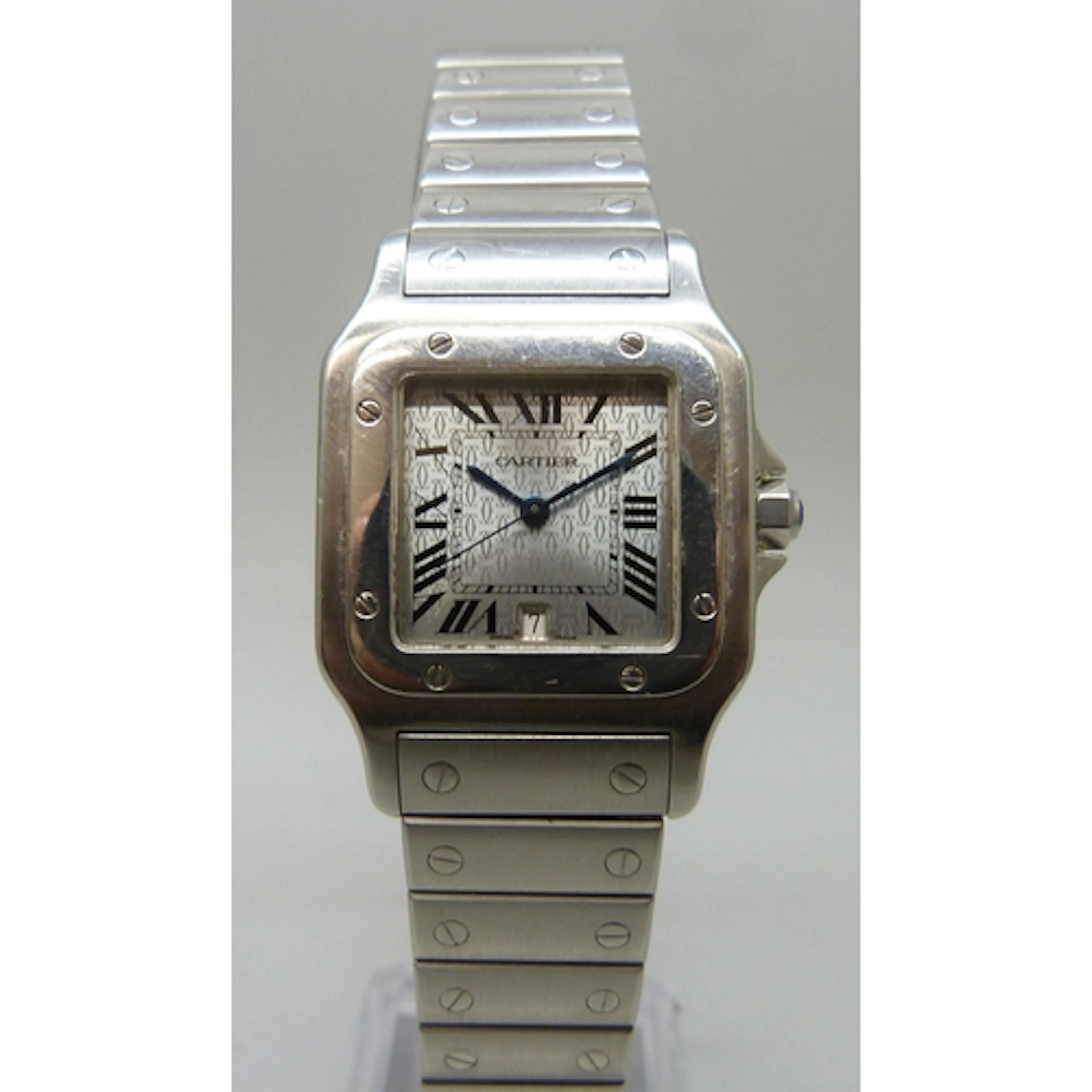 Cartier - a Santos Galbee wristwatch, reference 1564, serial...