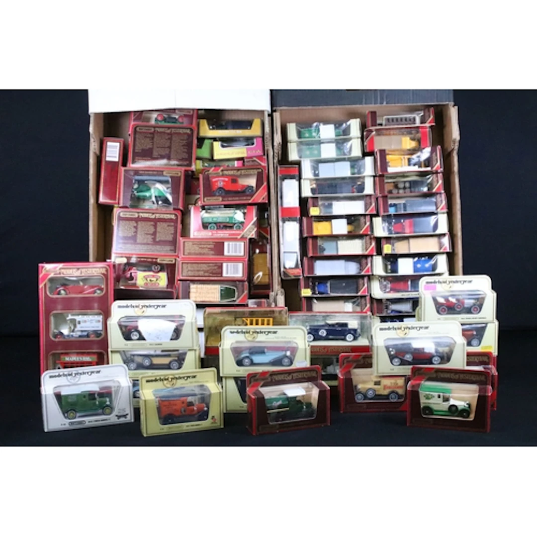 Around 80 boxed Matchbox Models of Yesteryear diecast models...