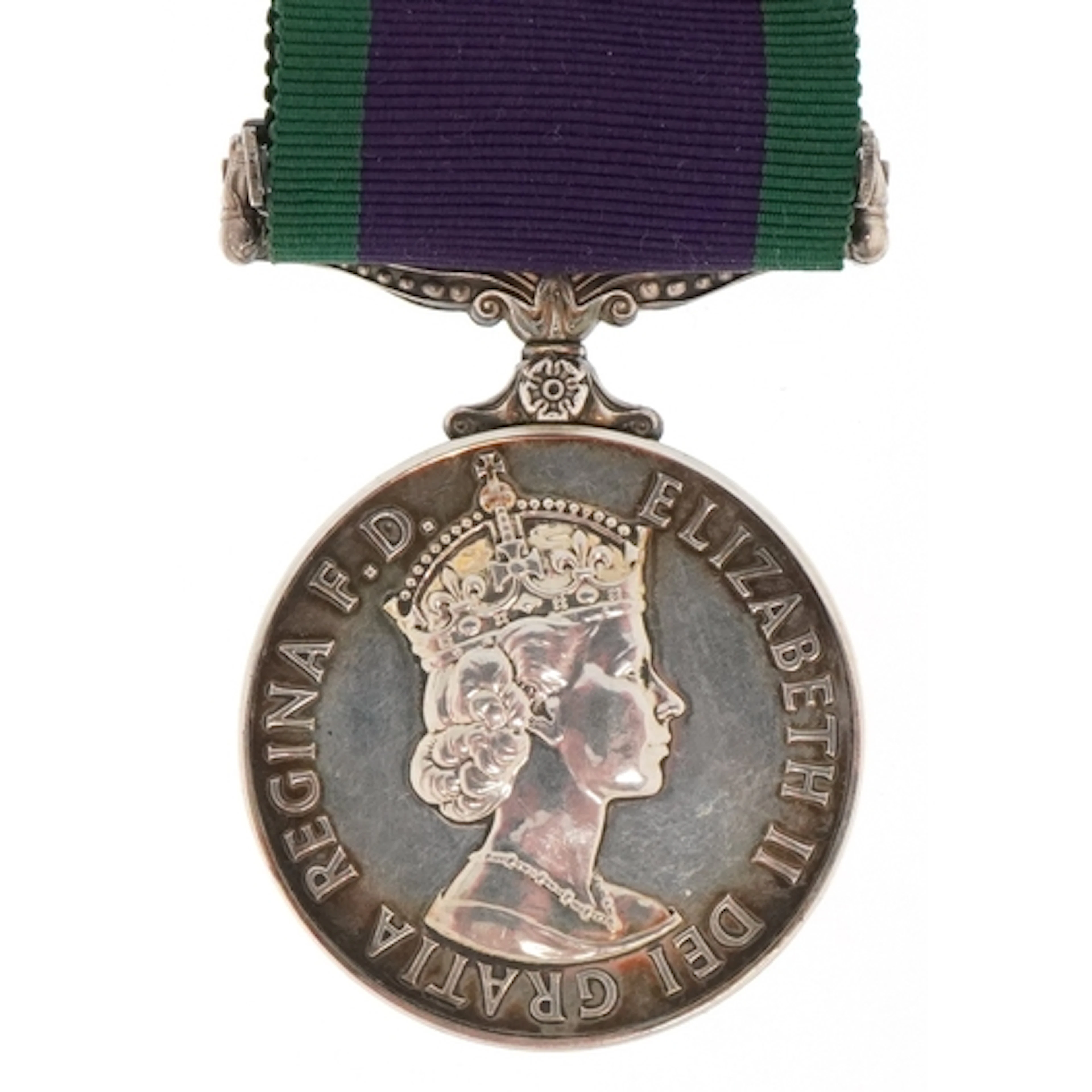 British military Elizabeth II General Service medal with Sou...