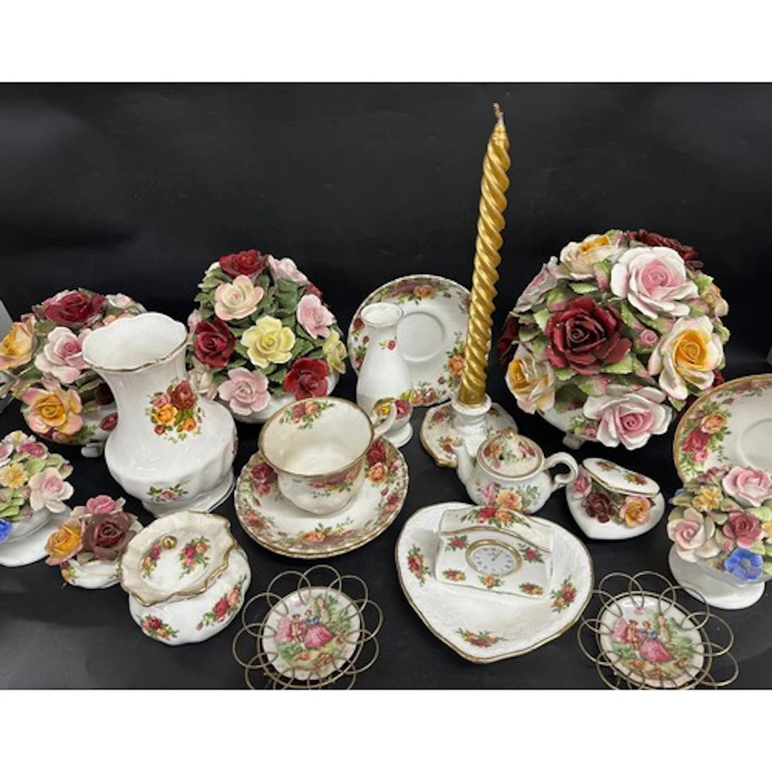 Decorative china including some Royal Albert Old Country *N...