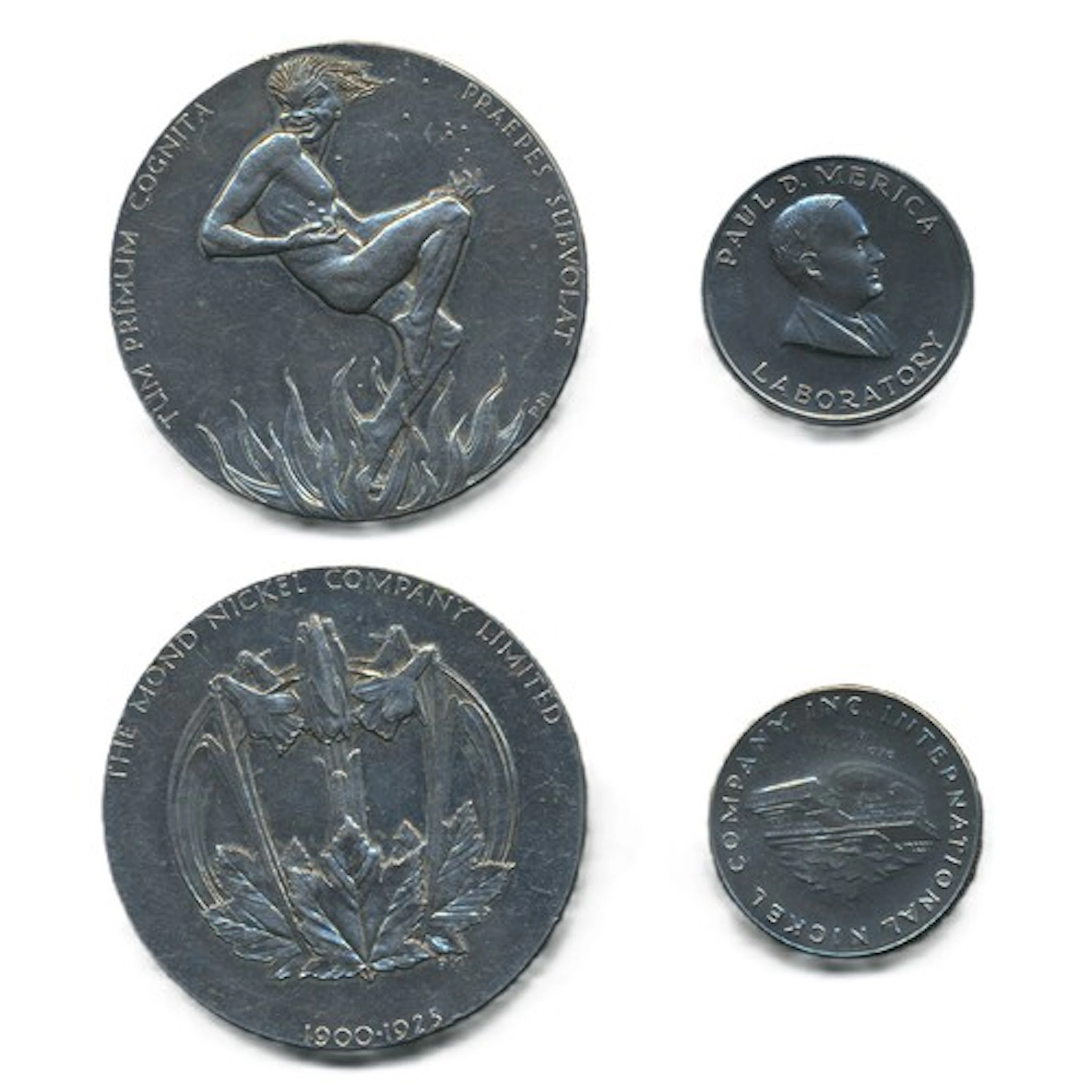Collection includes a pair of very fine to extremely fine ni...
