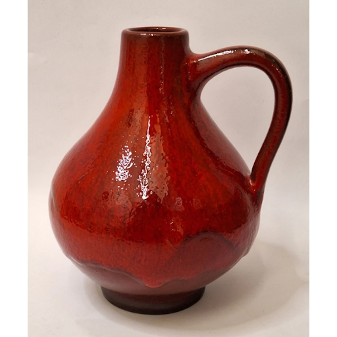 Vintage West German Pottery Topferei Studio Ceramic Vase in ...