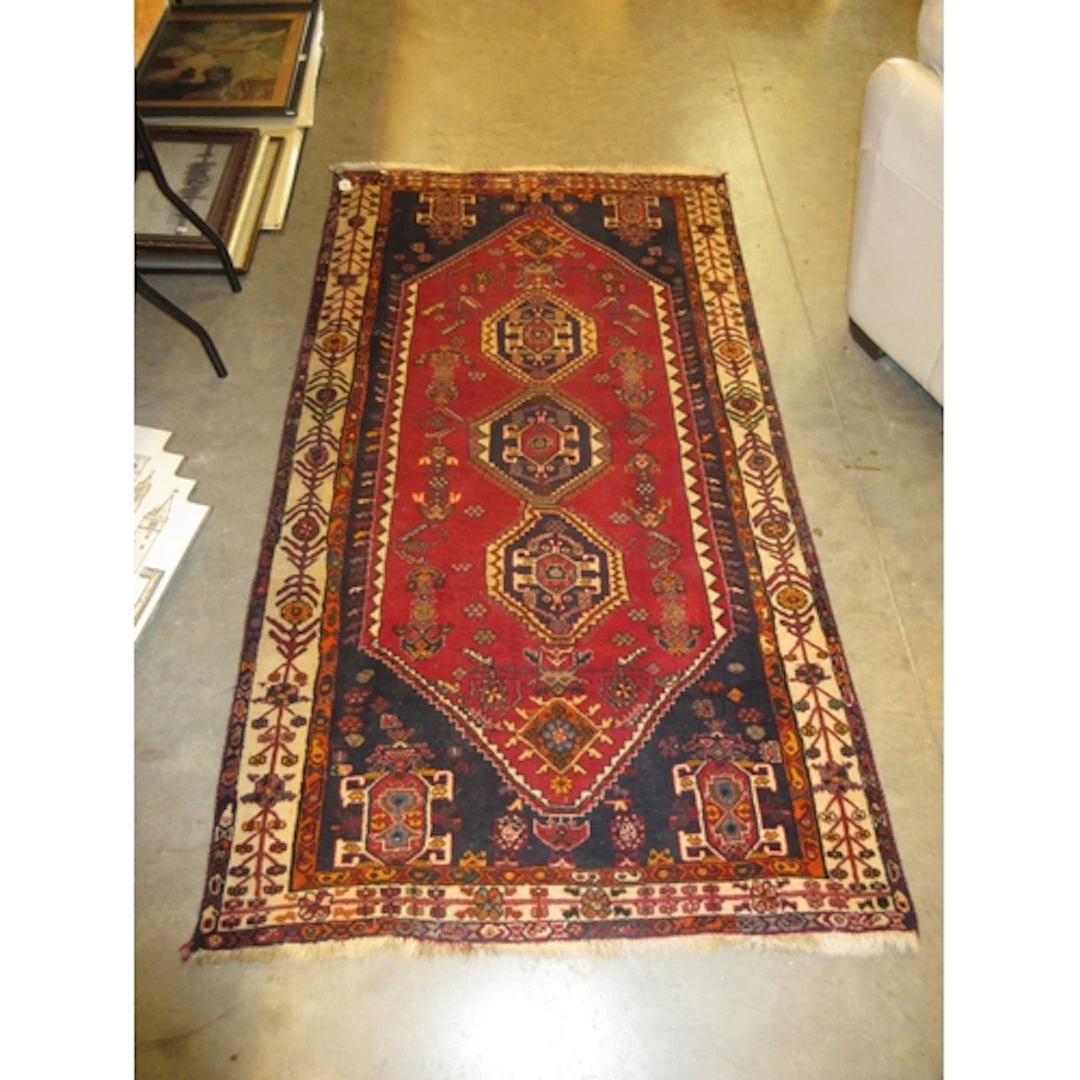 Persian Wool Rug, 210x115cm