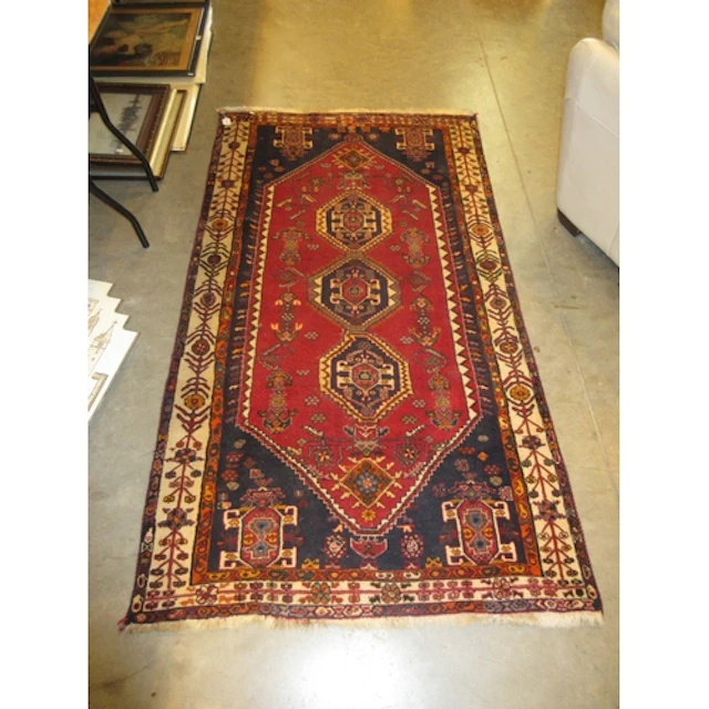 Persian Wool Rug, 210x115cm