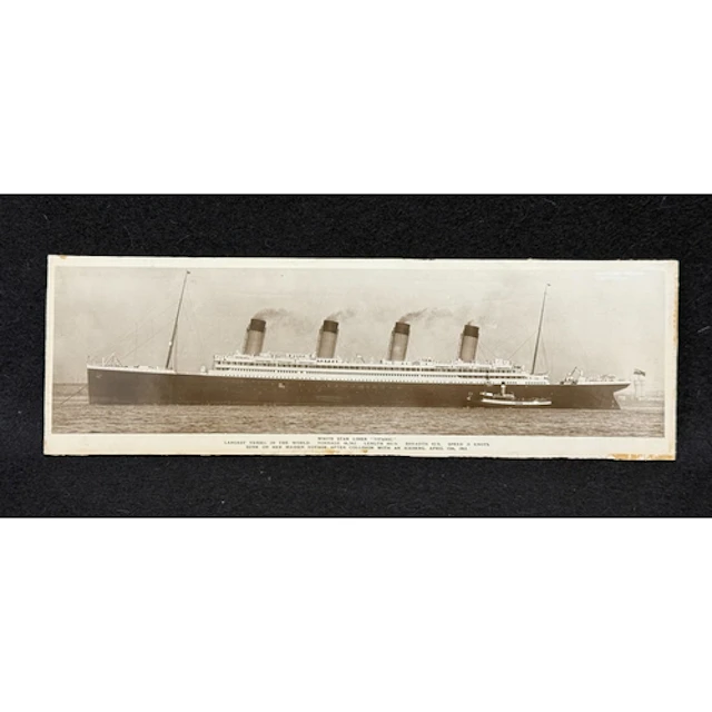 R.M.S. Titanic: R.M.S. Titanic: Real photo bookpost post ca...