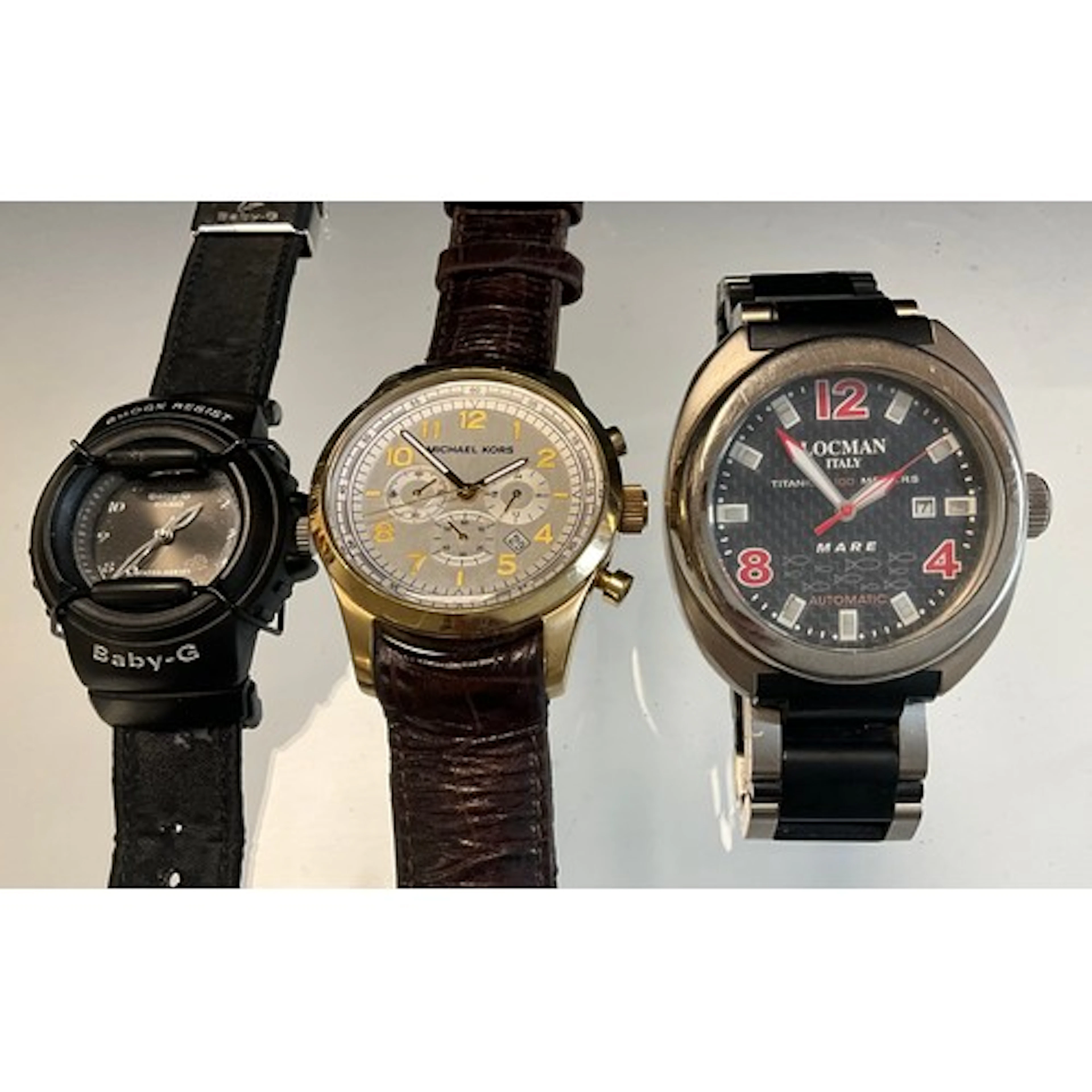 Watches - Locman Italy titanium cased Mare 100 meter automat...