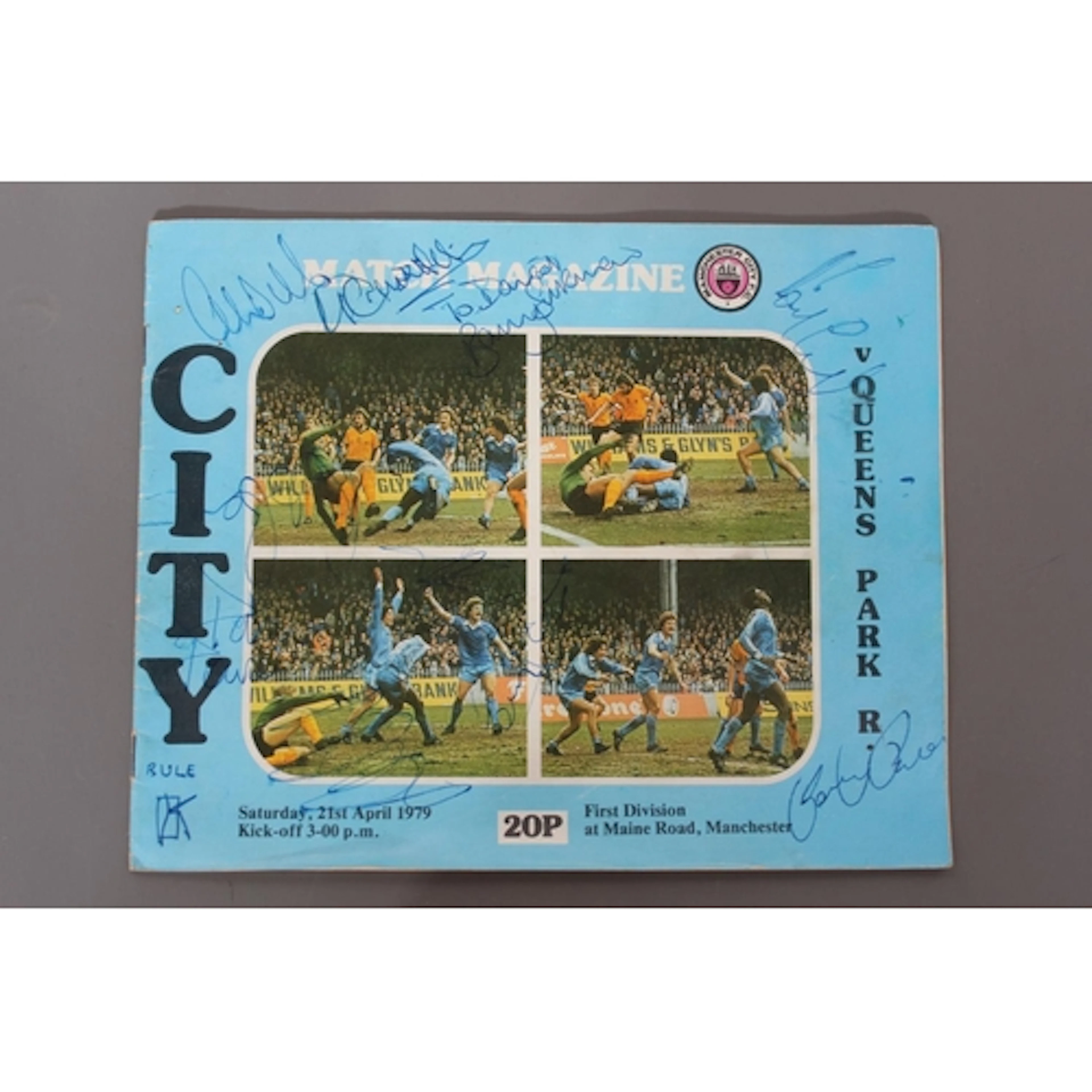 Football interest, a collection of match day programmes to i...