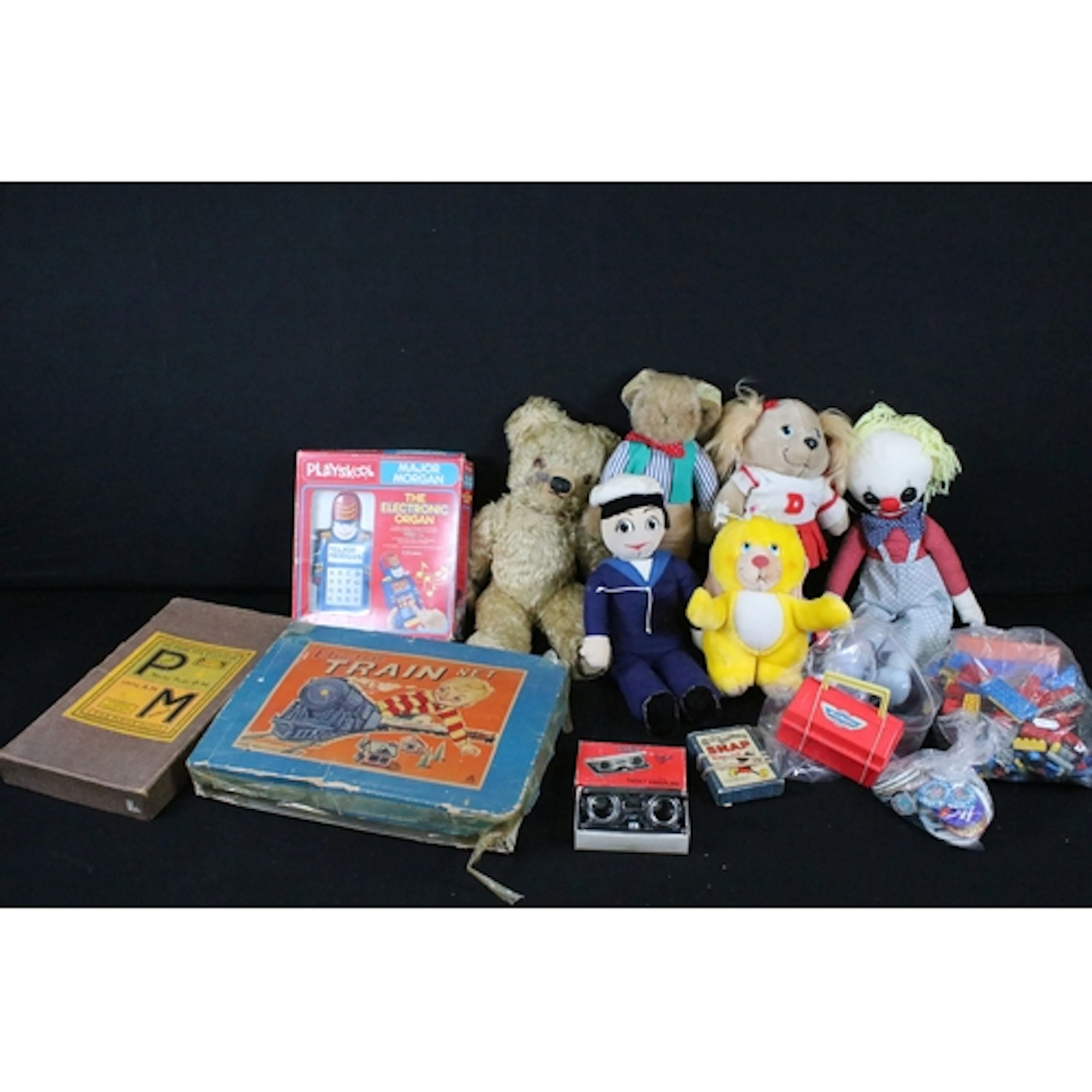 Collection of mixed toys to include Mid 20th C Chad Valley s...