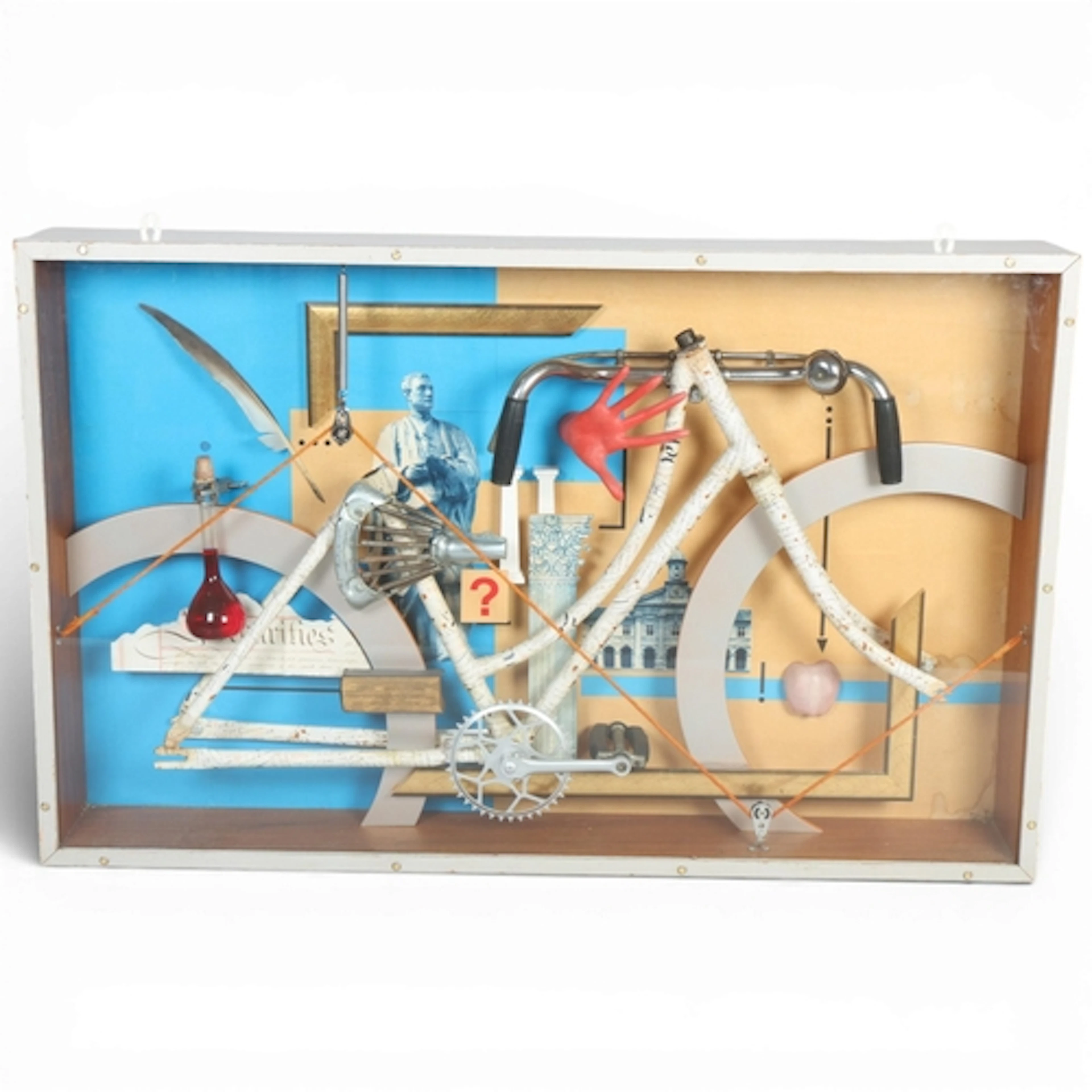 A large mid-century three dimensional surrealist or Dada dio...