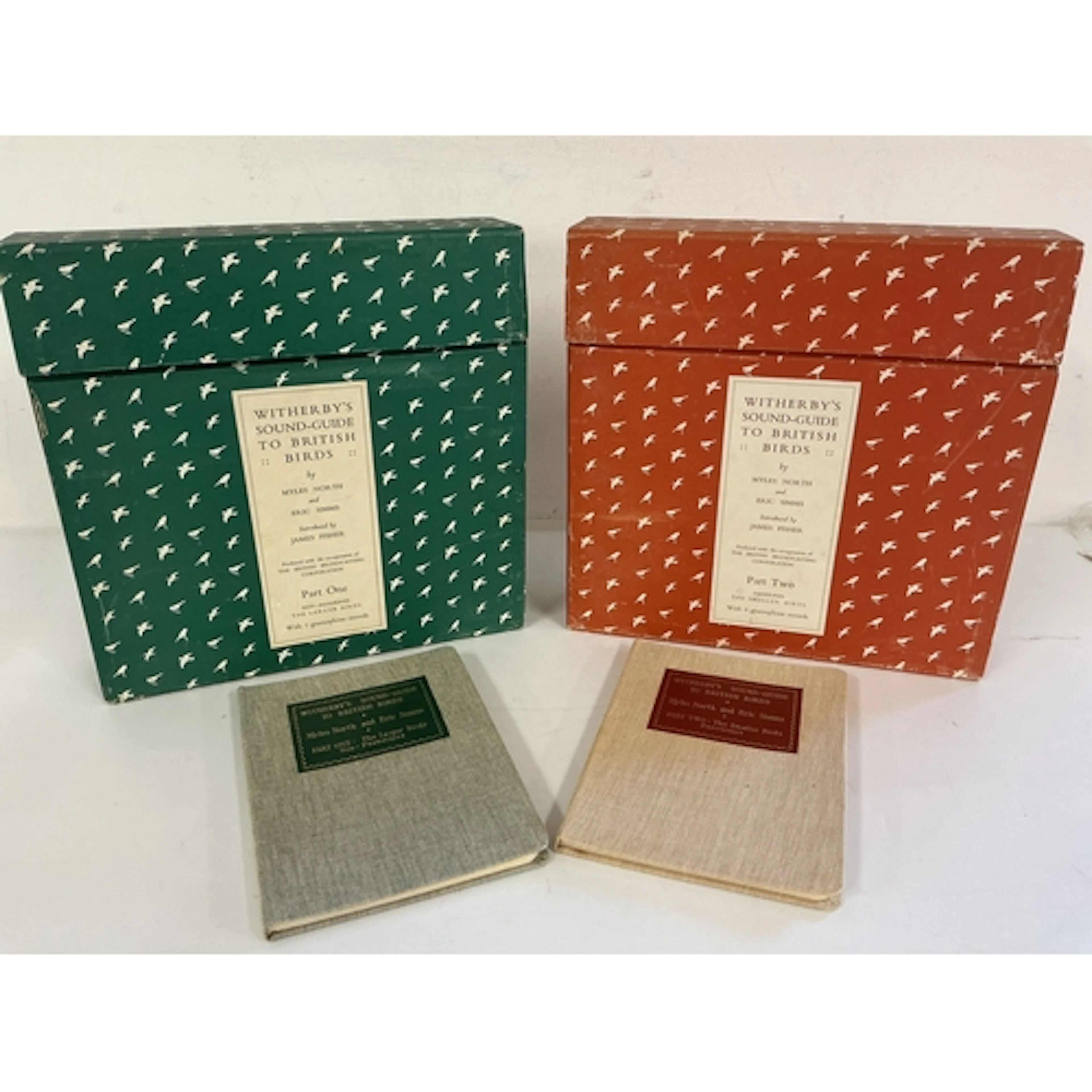 Two Witherby's Sound Guides To British Birds gramophone reco...