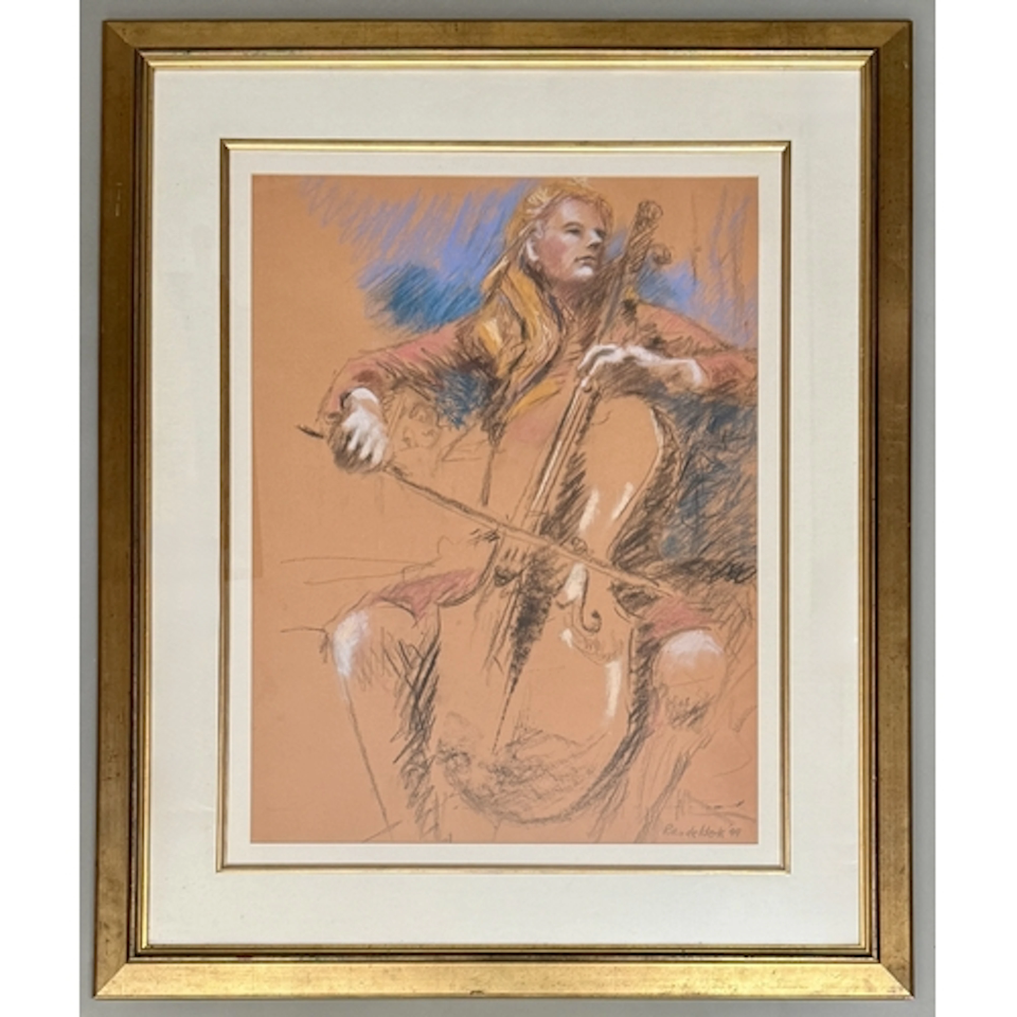 Rika de Klerk (South African, contemporary) Portrait of a ce...