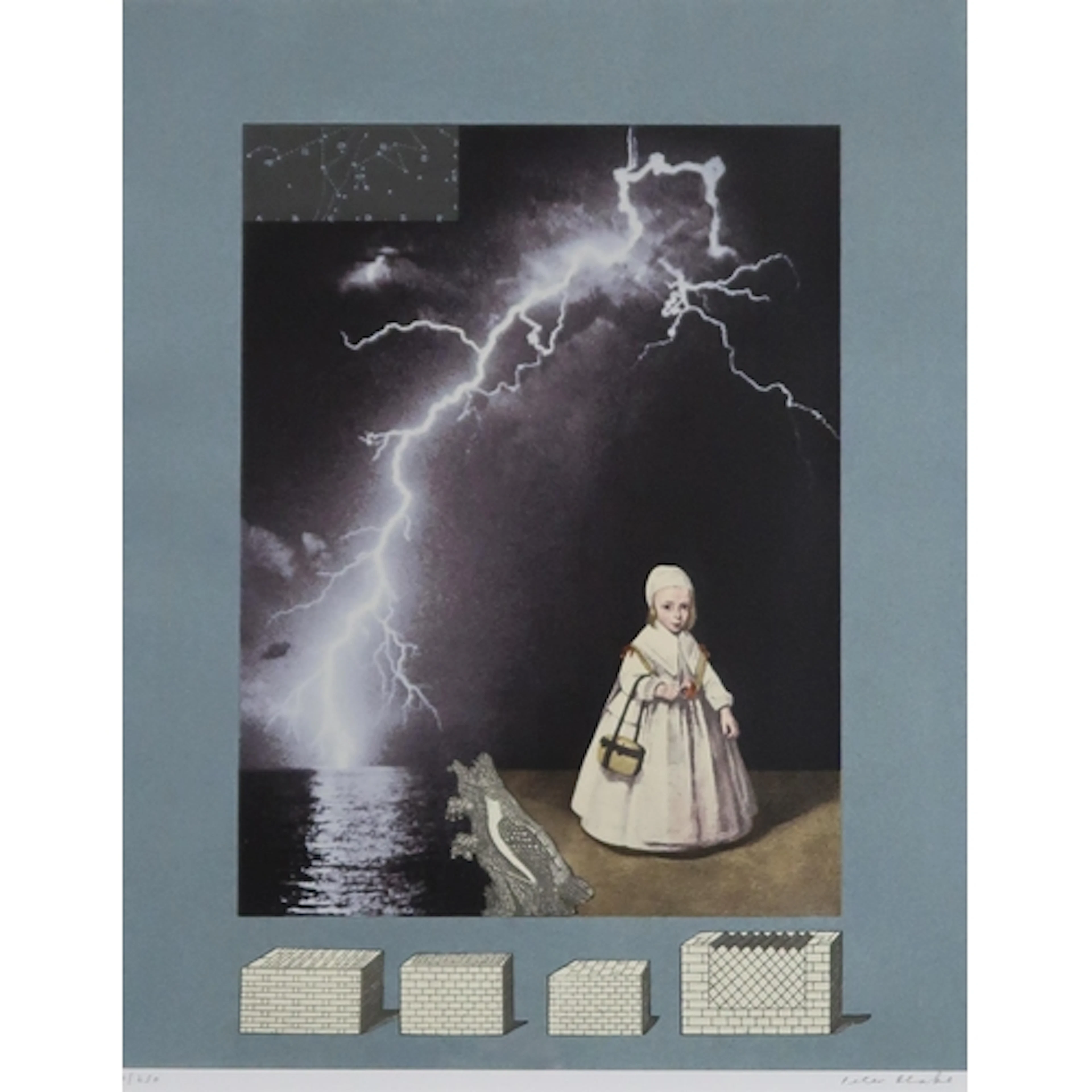 SIR PETER BLAKE CBE RDI RA (BRITISH b.1932) HOMAGE TO JOSEP...