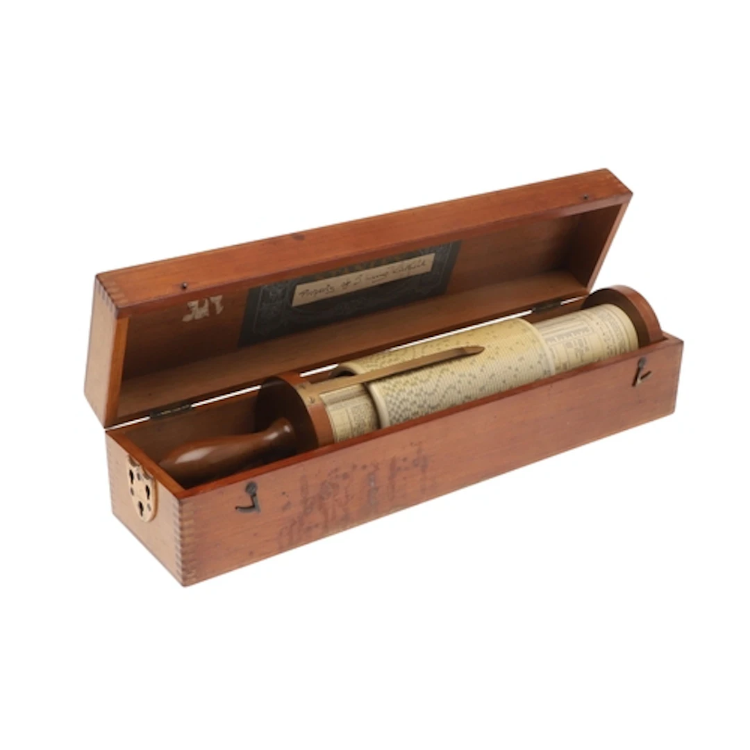 STANLEY FULLERS CALCULATOR. The cylindrical slide rule with ...