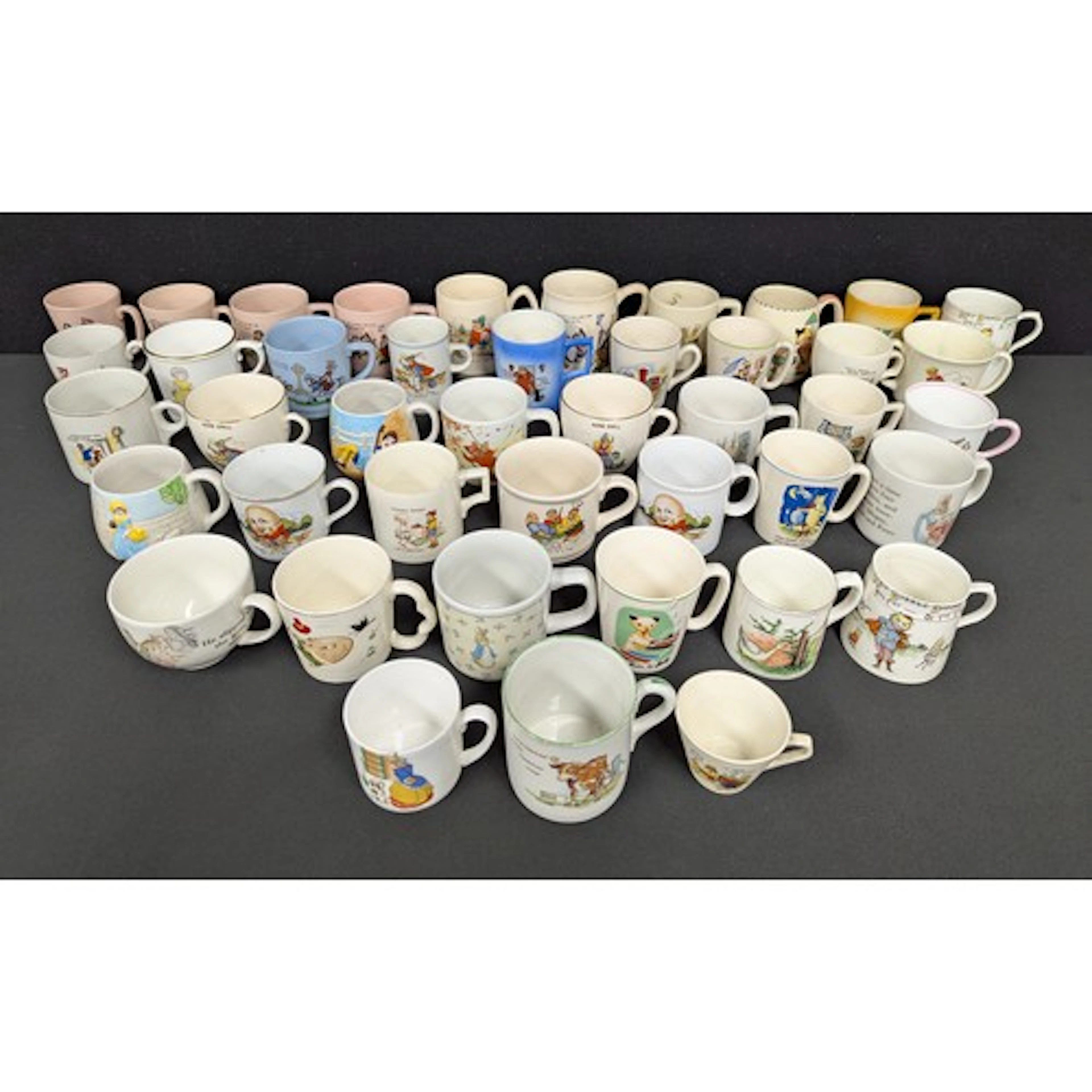 A Wedgwood Beatrix Potter Peter Rabbit child's teacup; three...