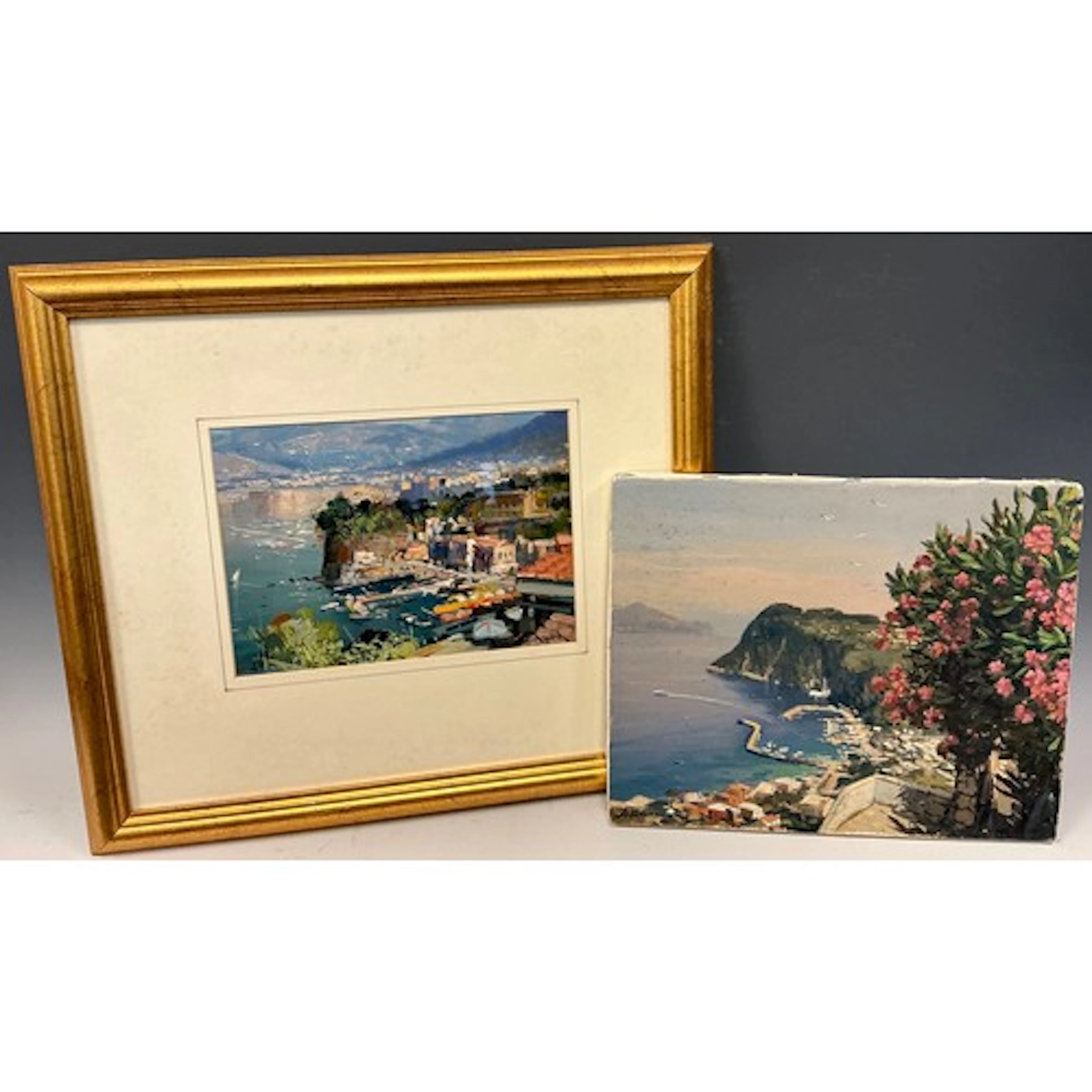 Italian Impressionist School, 20th century, Sorrento, indist...