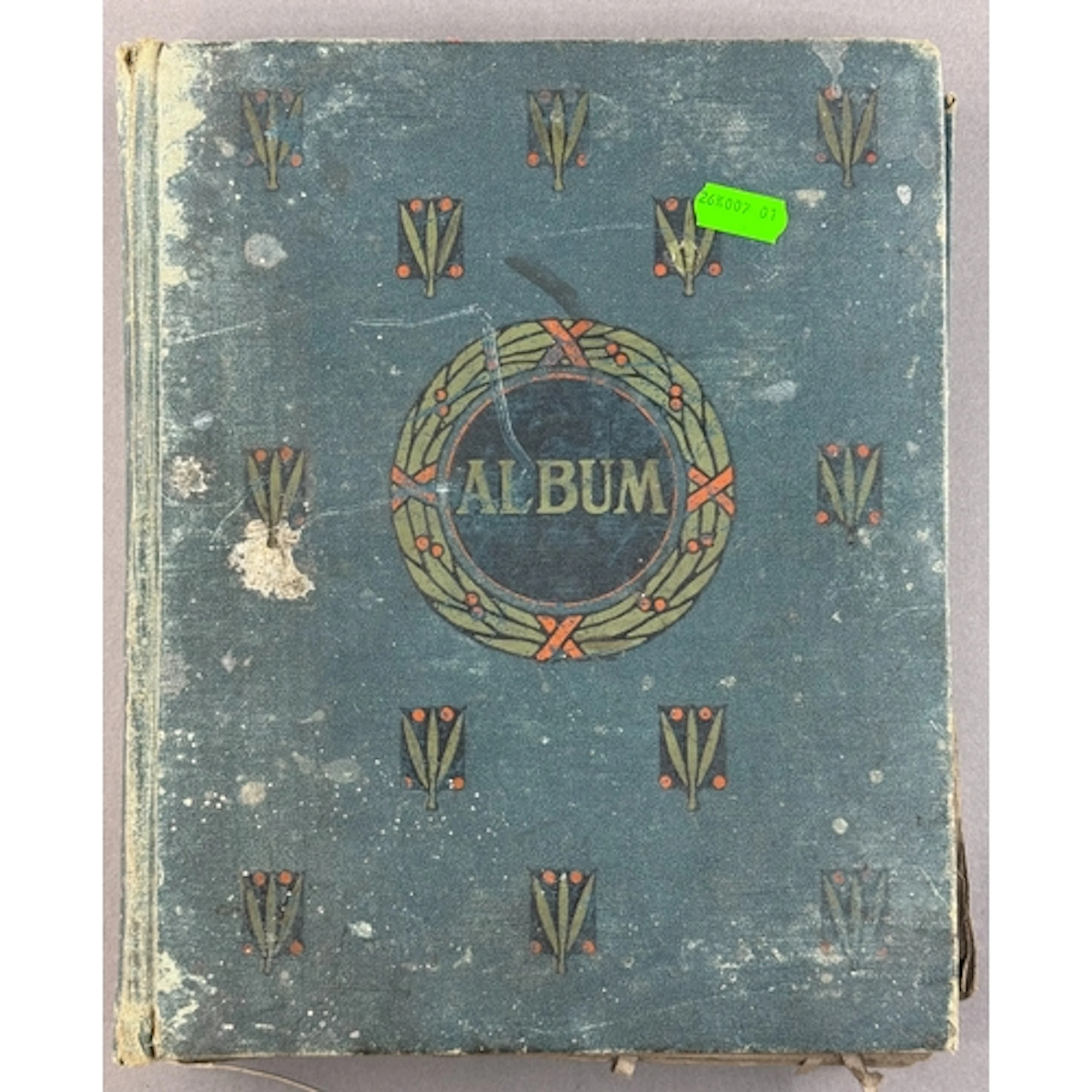 Postcards: an early 20th century postcard album containing n...