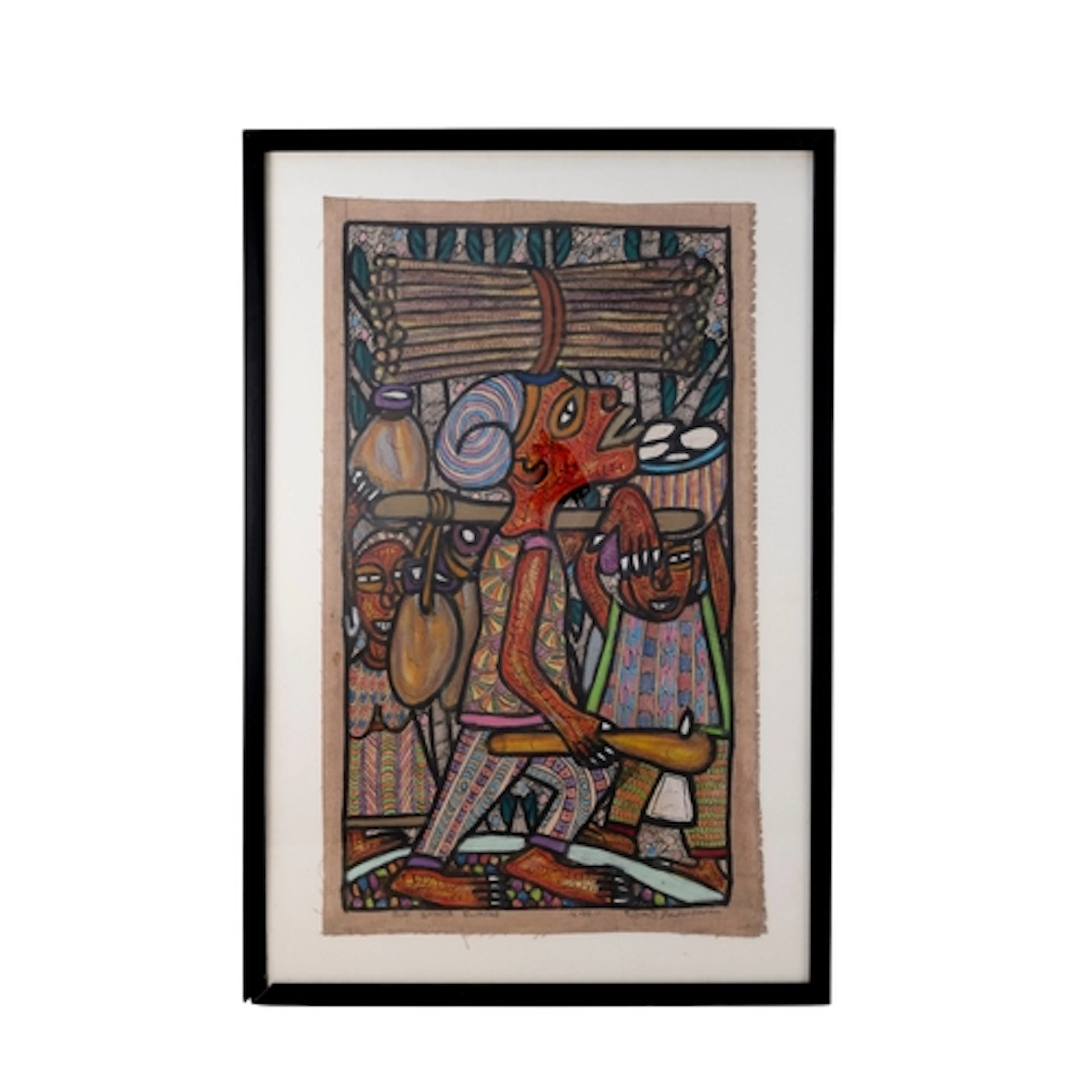 TWINS SEVEN SEVEN (Nigerian, 1944 - 2011) 'THE GREAT FARMERS...