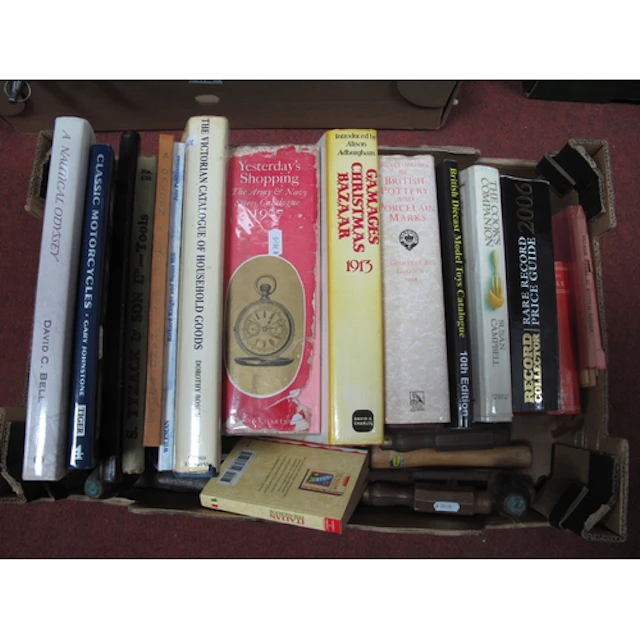 Books, prints and tools, including four unframed signed limi...