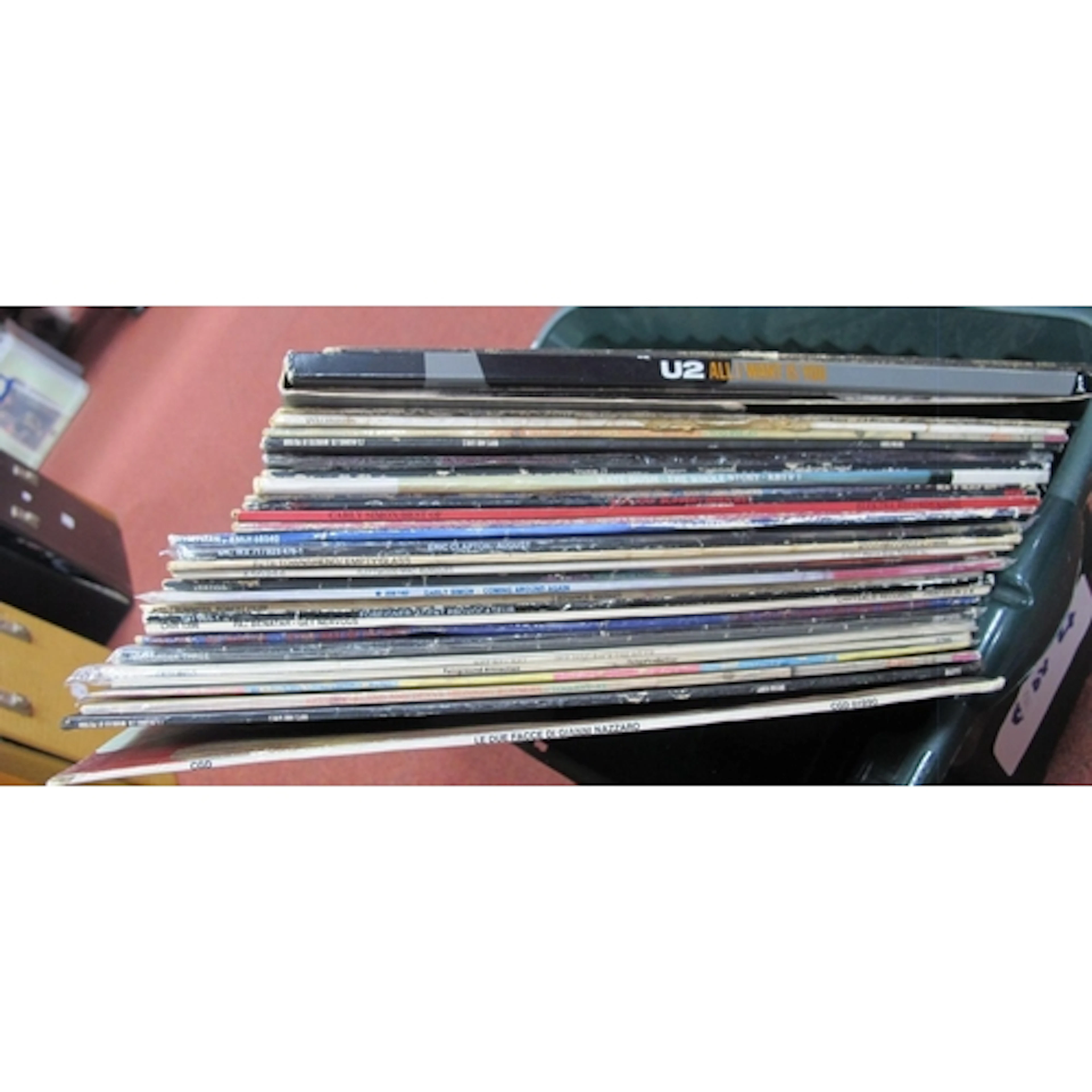Lot of 25+ Mixed Rock and Pop LPs, mainly 1980s, including t...