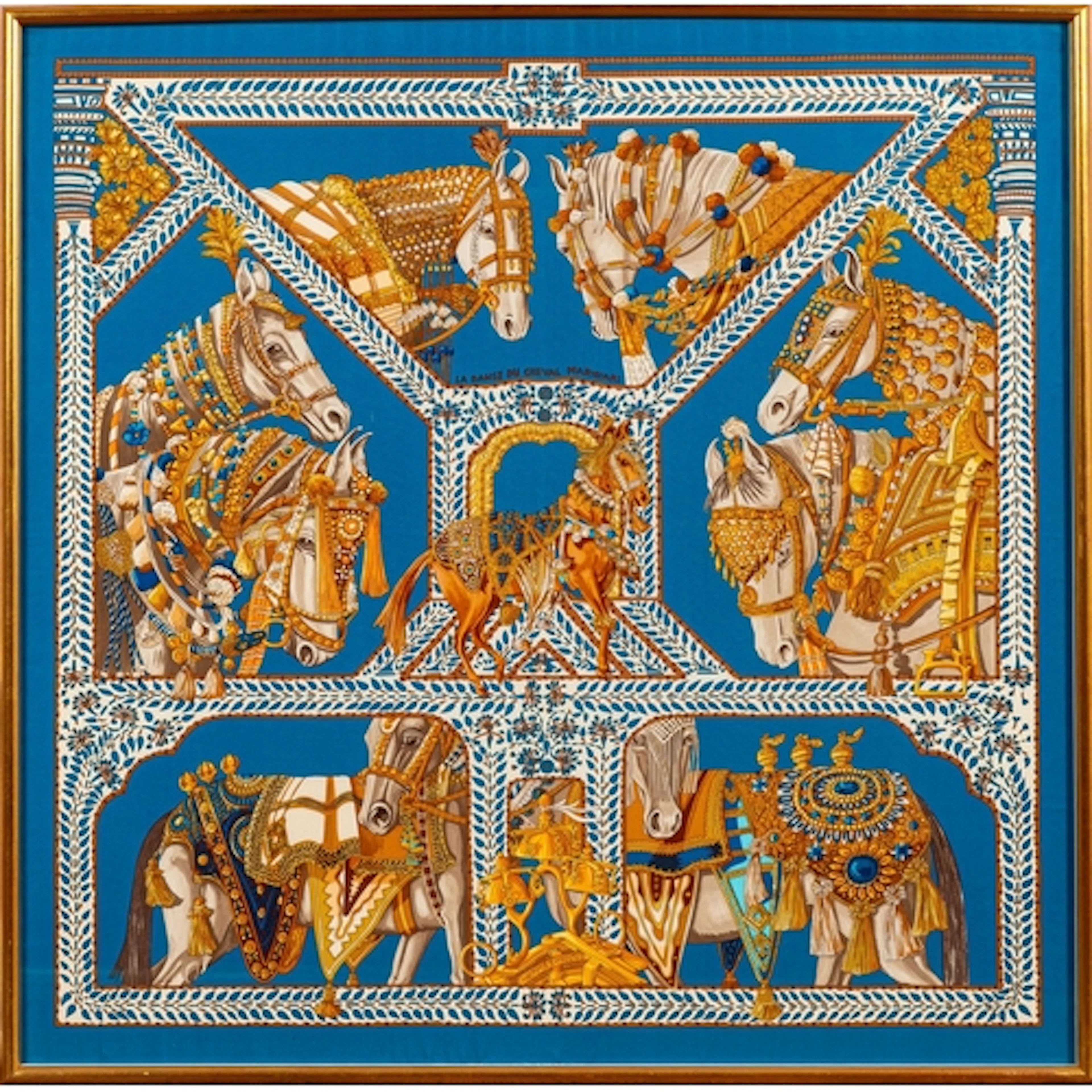 Annie Faivre for Hermes, Paris; La Danse du Cheval Marwari, ...