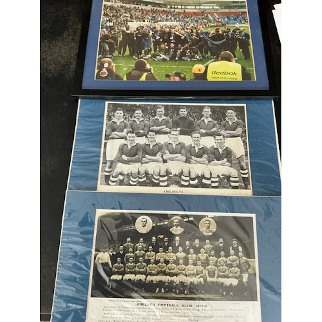 Chelsea Team Group Pictures: Mounted team groups from 1907-1...