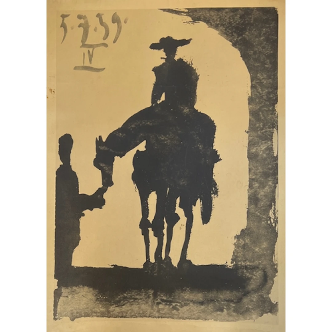 After Pablo Picasso 'Toros y Toreros' (1959), three bull fig...