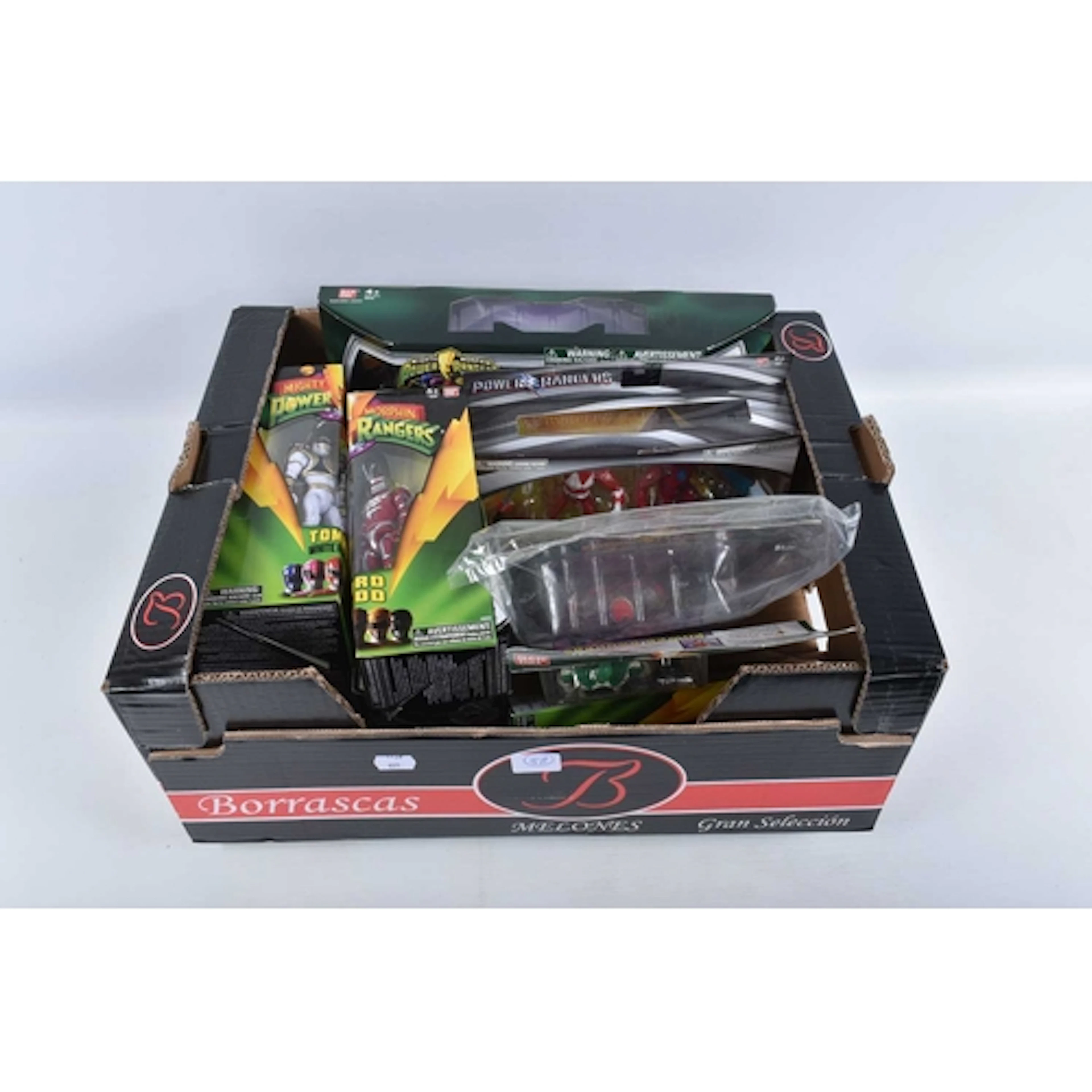 A COLLECTION OF THIRTEEN BANDAI POWER RANGERS BOXED, SEALED...