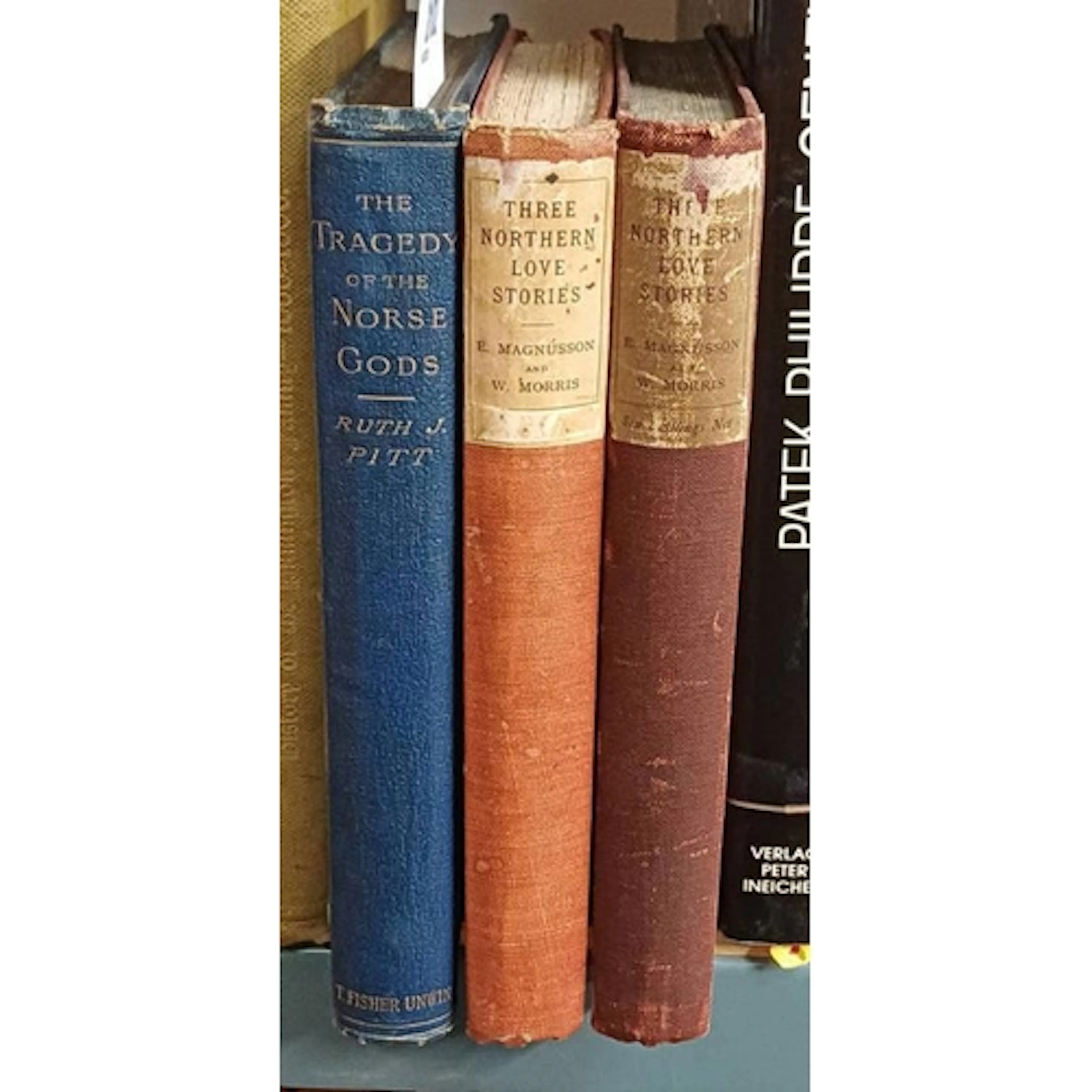 THE TRAGEDY OF THE NORSE GODS BY RUTH J. PITT - 1893, AND 2 ...