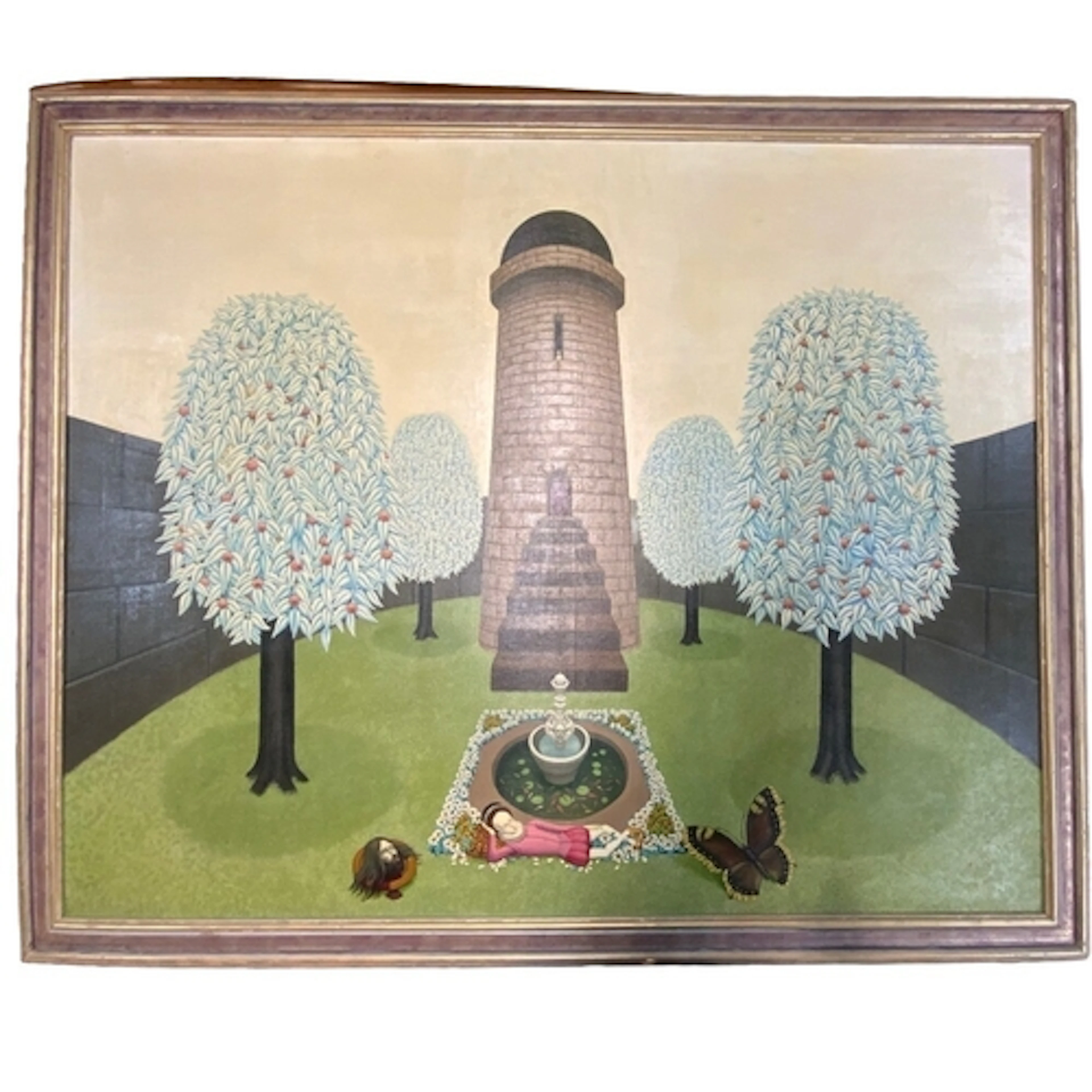 Original oil on canvas, Signed and dated 'FVB 1974, This 197...