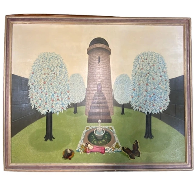 Original oil on canvas, Signed and dated 'FVB 1974, This 197...