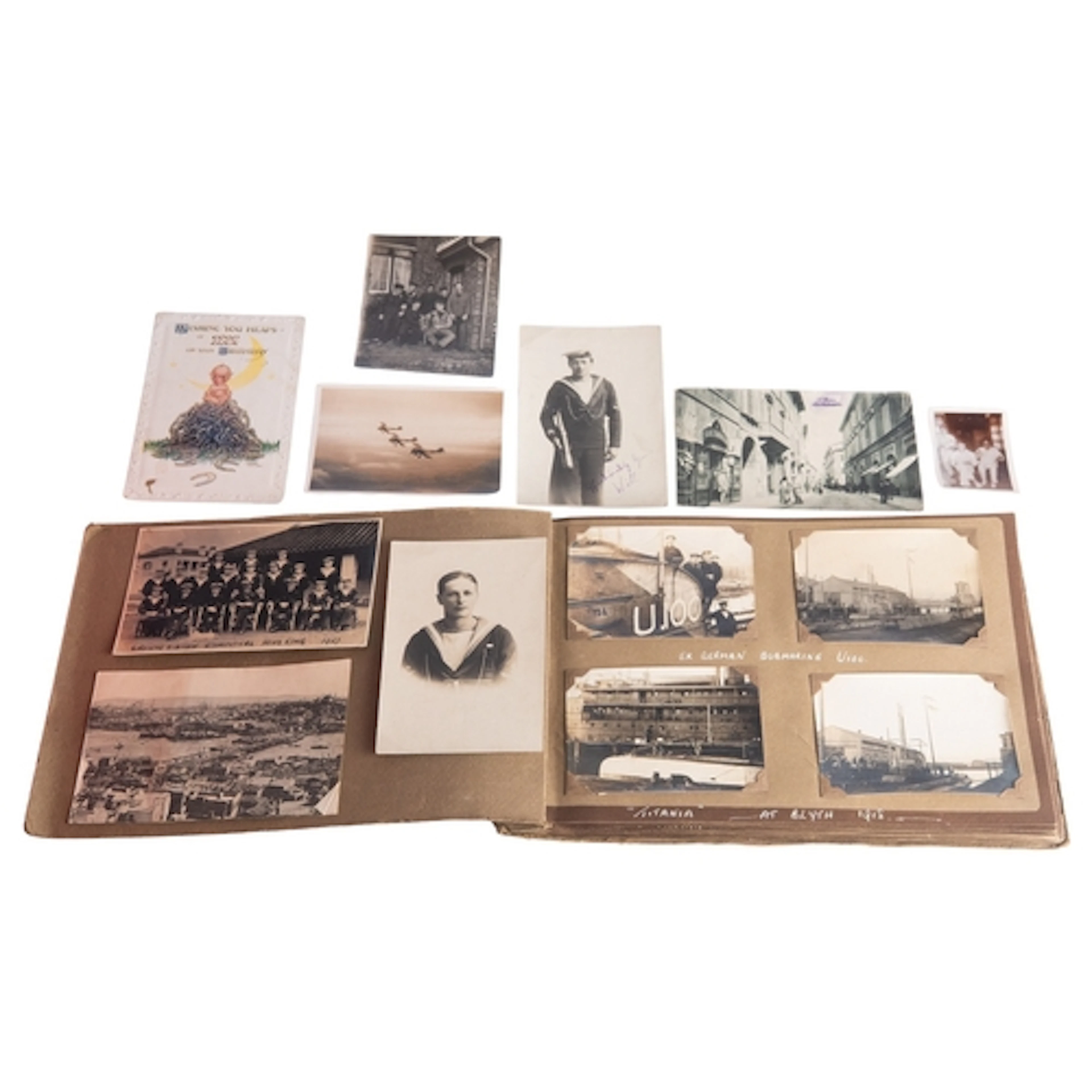 An interesting WWI period and later photograph album '...Of ...