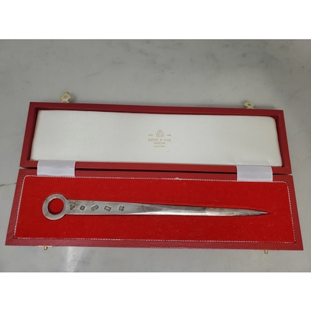 An Elizabeth II silver Meat Skewer, Sheffield 2000, millenni...