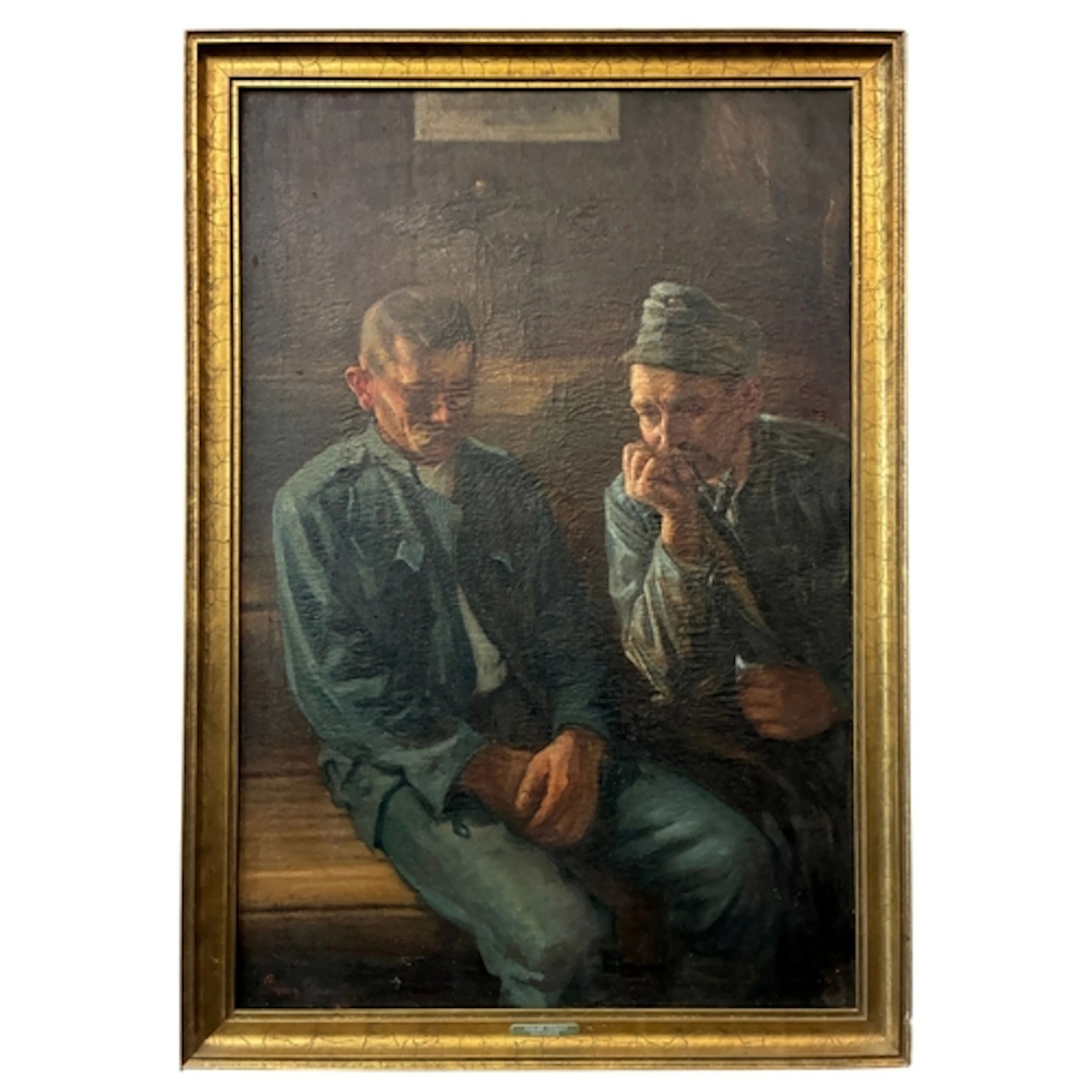 Lajos Pogany (Hungarian, 1873-1947) - Two Soldiers (1917), o...